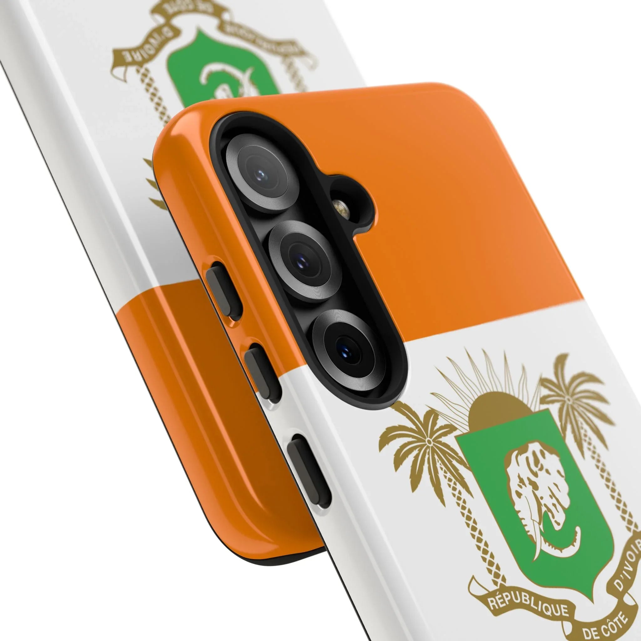 Ivory Coast Flag Tough Phone Case — Côte d&