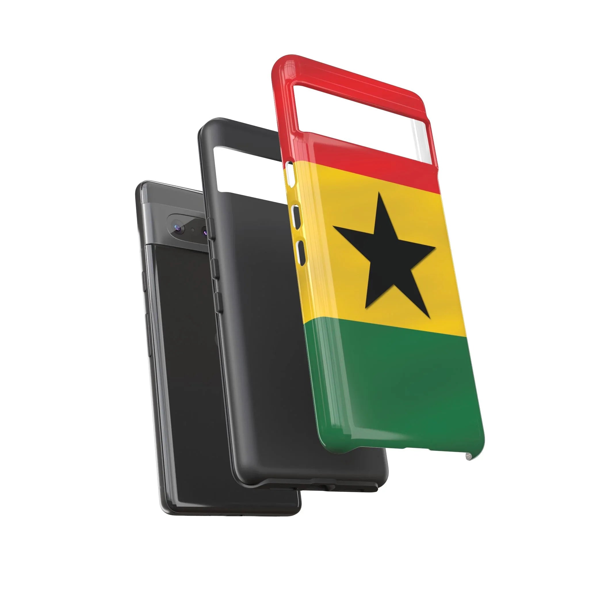 Ghana Colors Rugged Phone Cover - DiwaKi