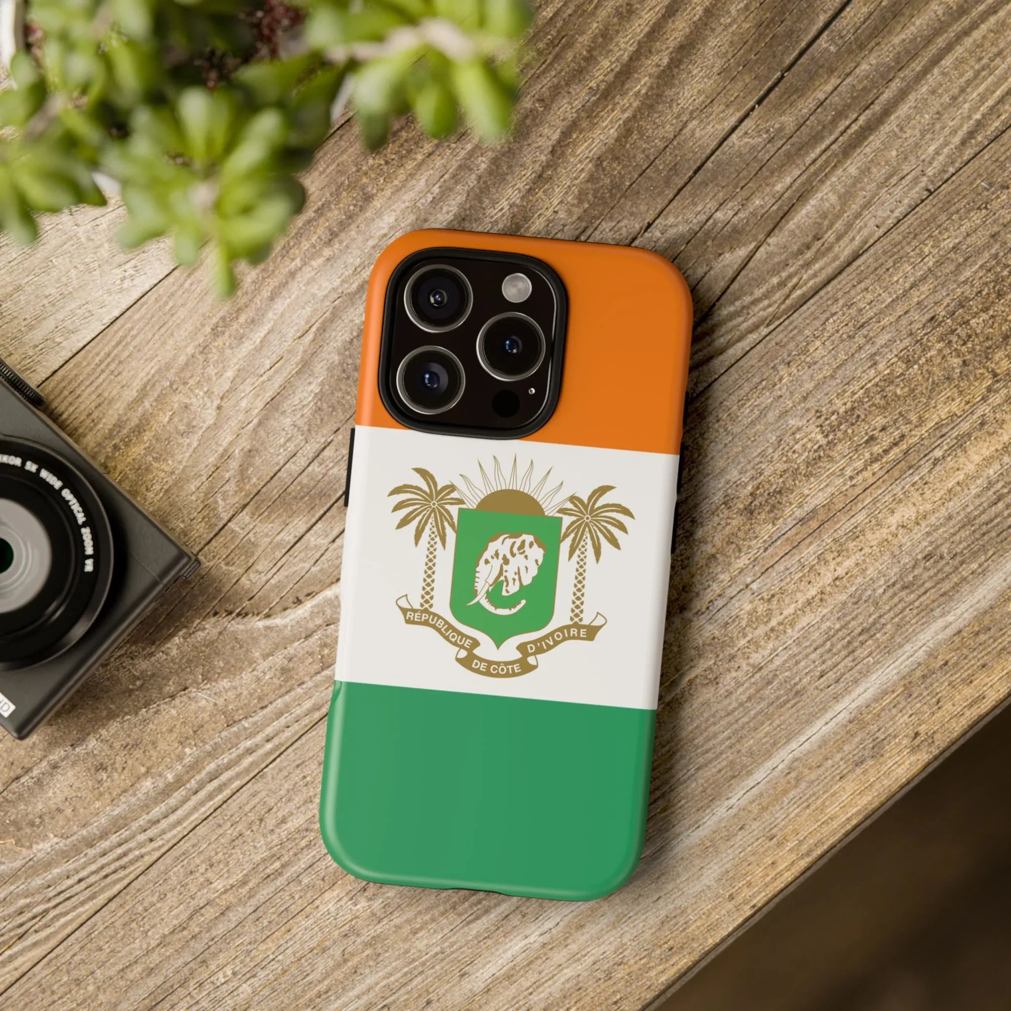 Ivory Coast Flag Tough Phone Case — Côte d&