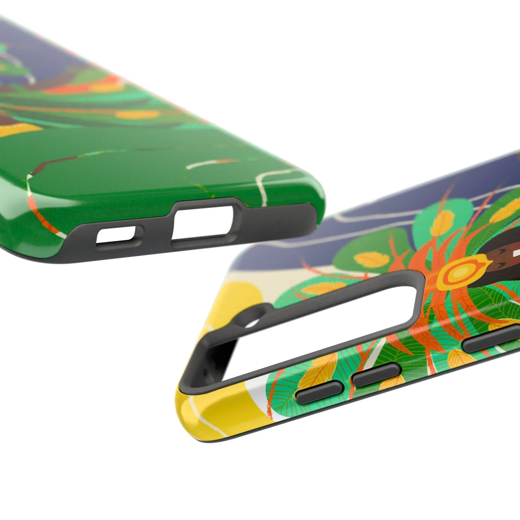 Brazil carnival Tough Phone Case — Statue of Liberty & American Flag Design - DiwaKi