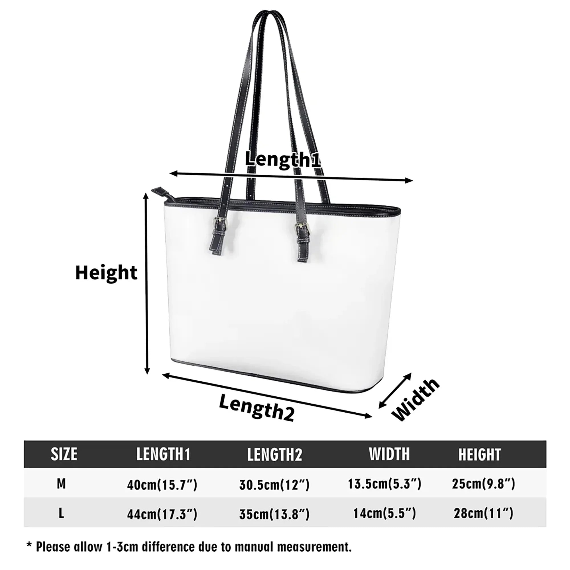 PU Leather Tote Bag - DiwaKi