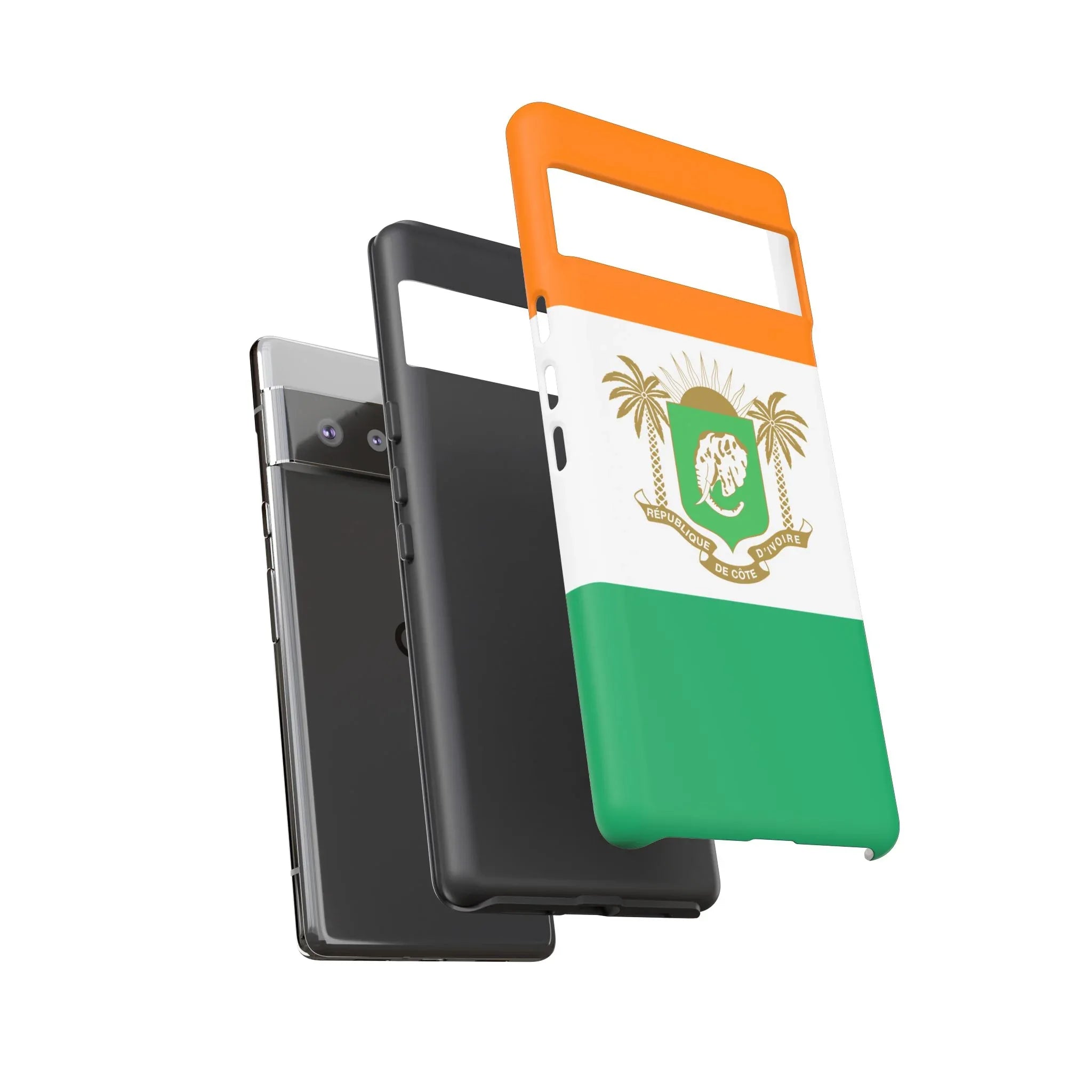 Ivory Coast Flag Tough Phone Case — Côte d&