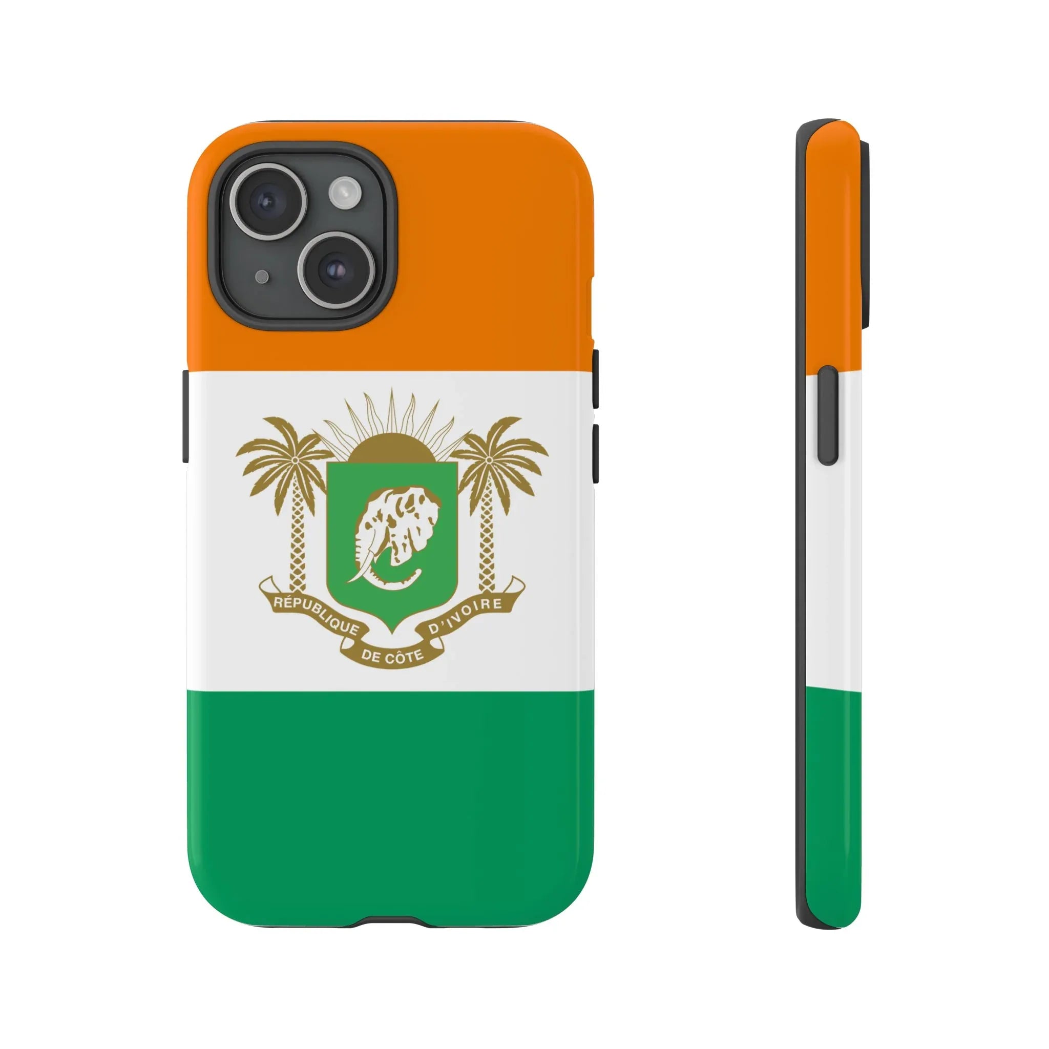 Ivory Coast Flag Tough Phone Case — Côte d&