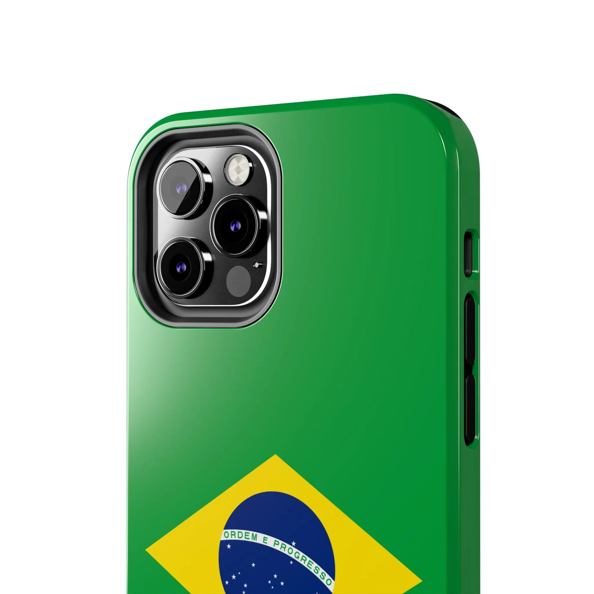 Brazil Flag Tough Phone Case — Protective Patriotic Phone Cover - DiwaKi