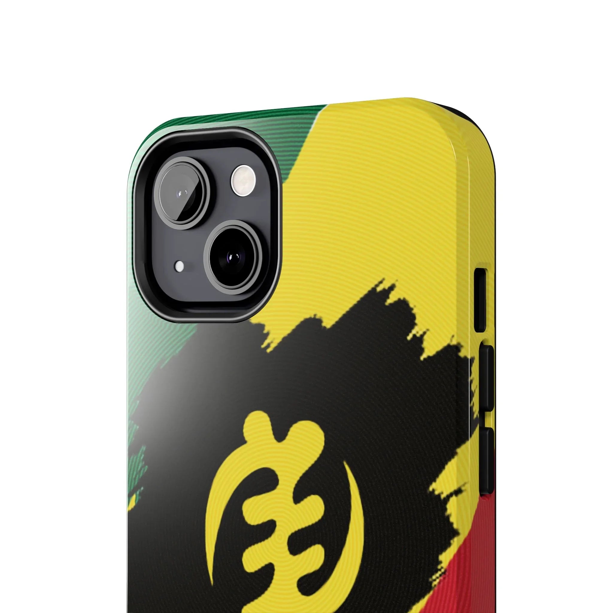 Sankofa Tough Phone Case — Shockproof Protective Phone Cover with Ghana Adinkra Symbol - DiwaKi