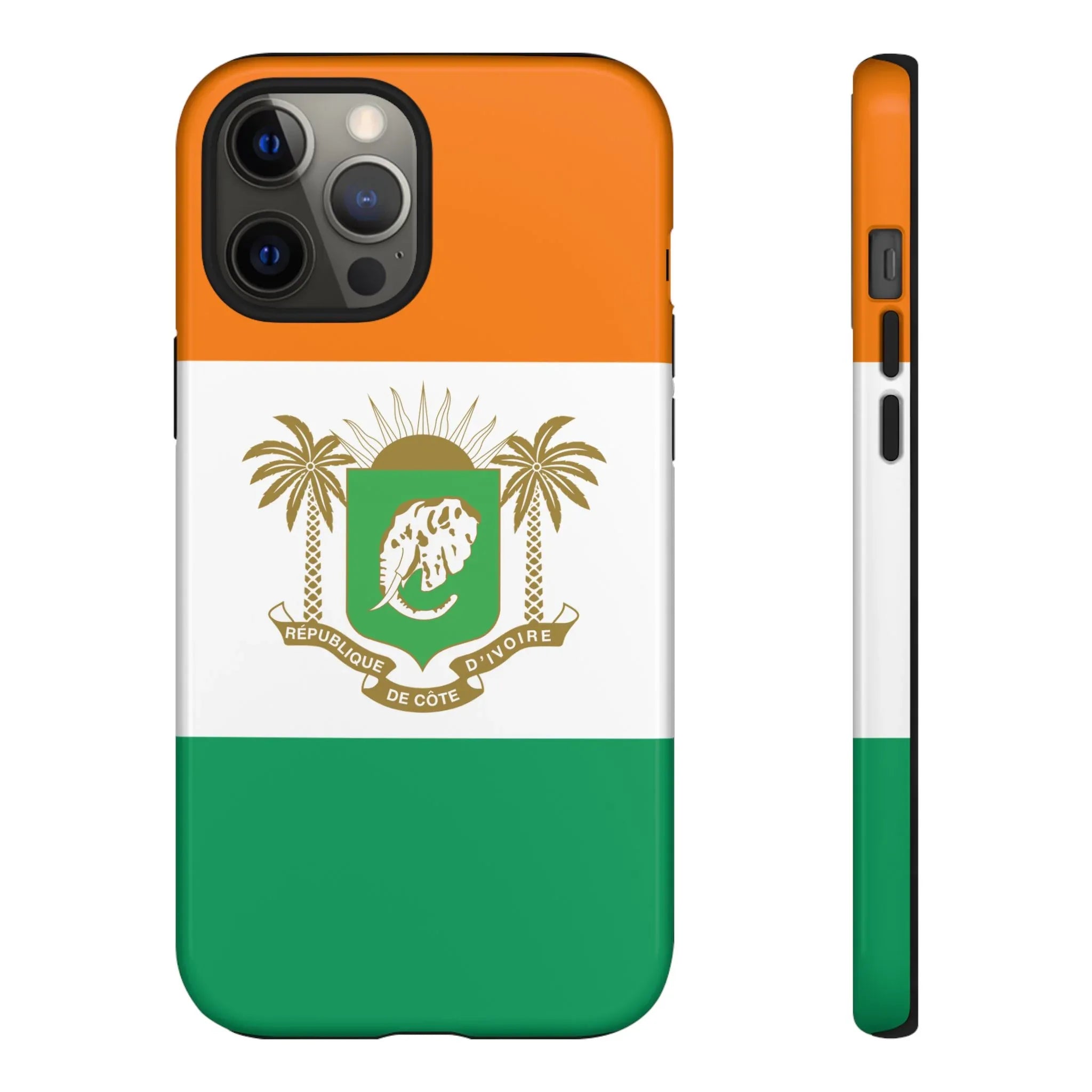 Ivory Coast Flag Tough Phone Case — Côte d&