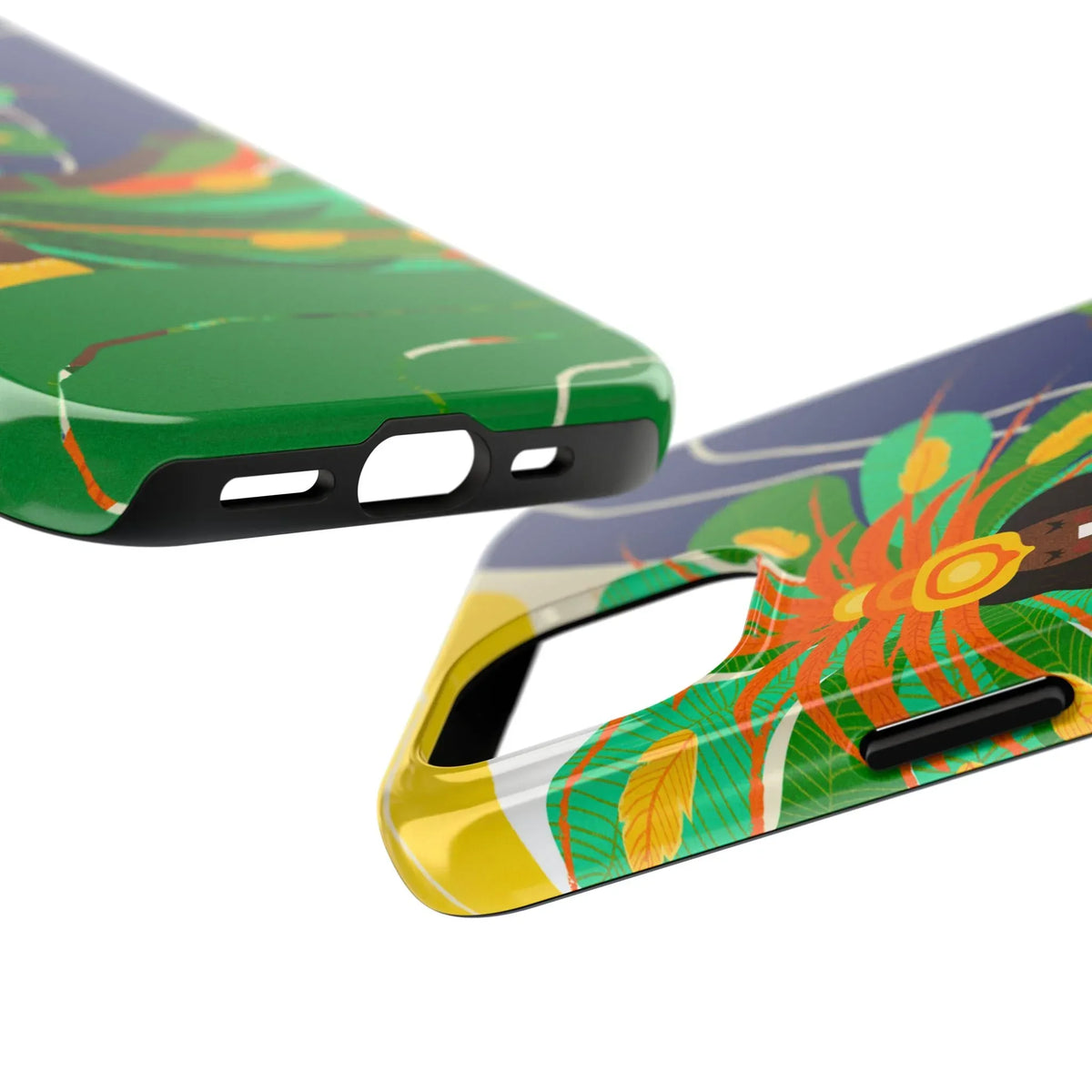 Brazil carnival Tough Phone Case — Statue of Liberty & American Flag Design - DiwaKi