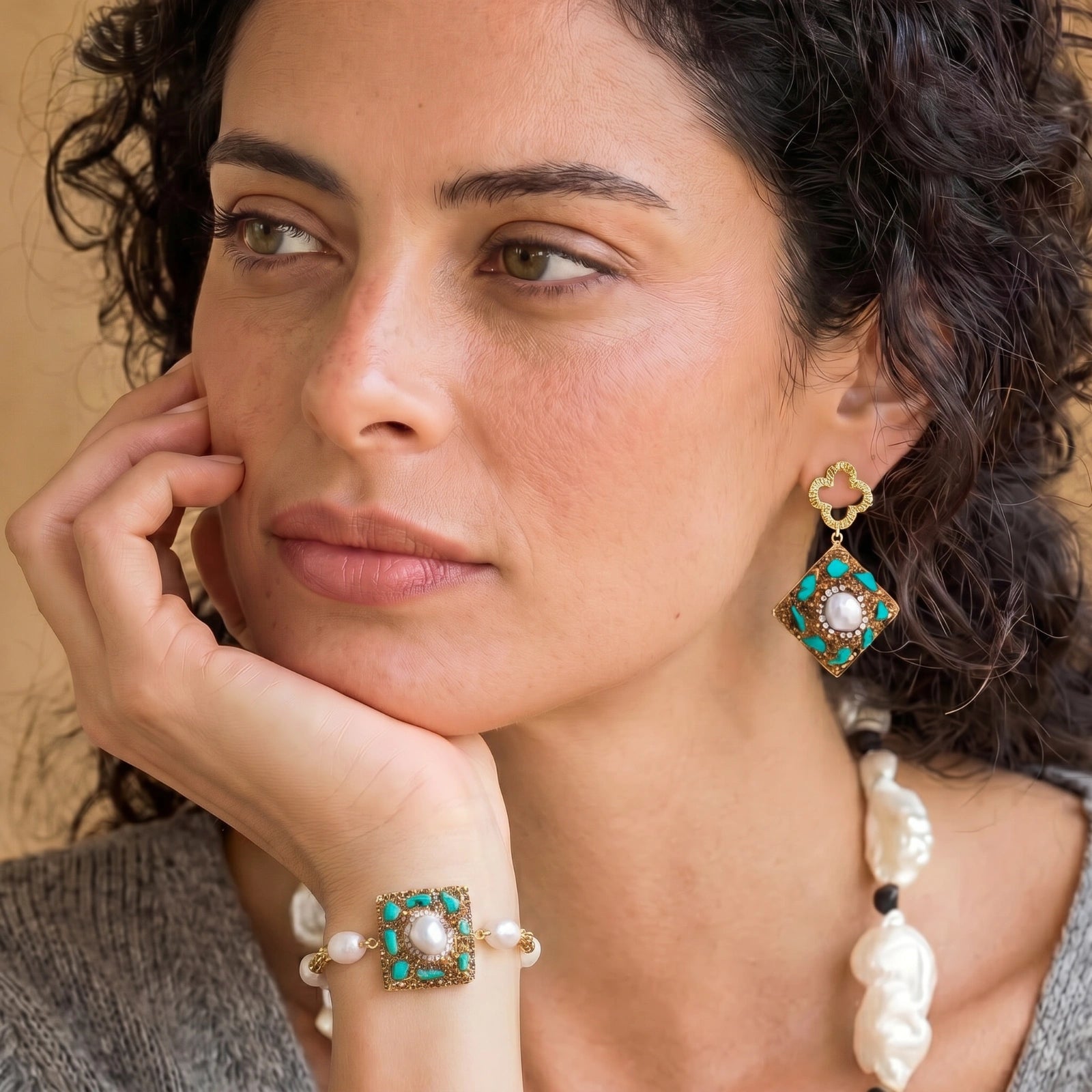 Moroccan Dreams Drop Earrings