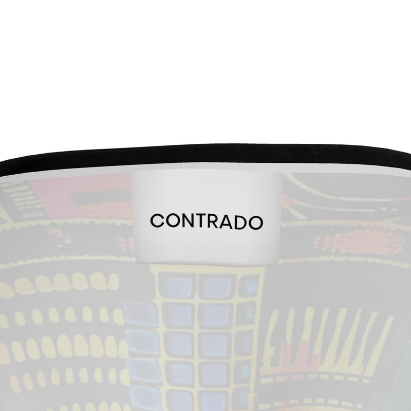 Mens Oversized Kente Pattern T-Shirt