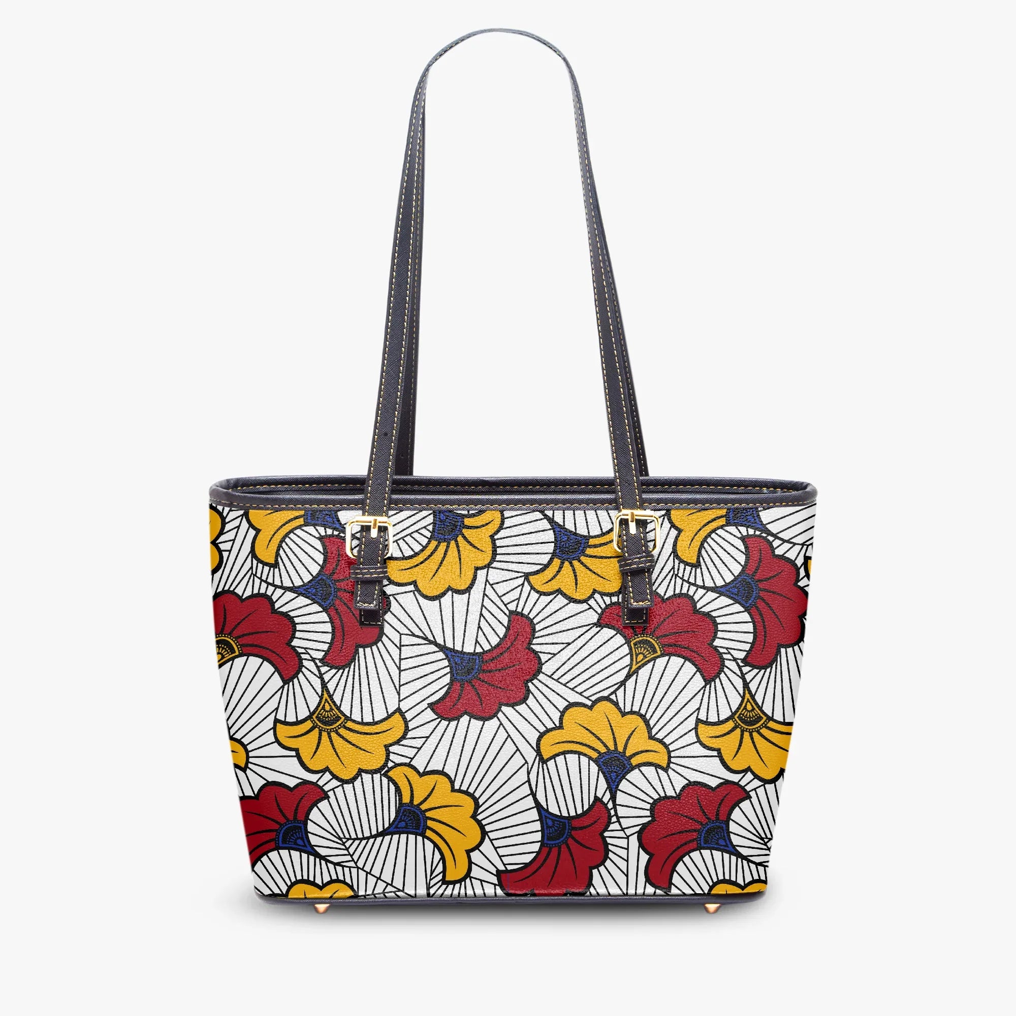 586. Large Leather Tote Bag for Women - DiwaKi