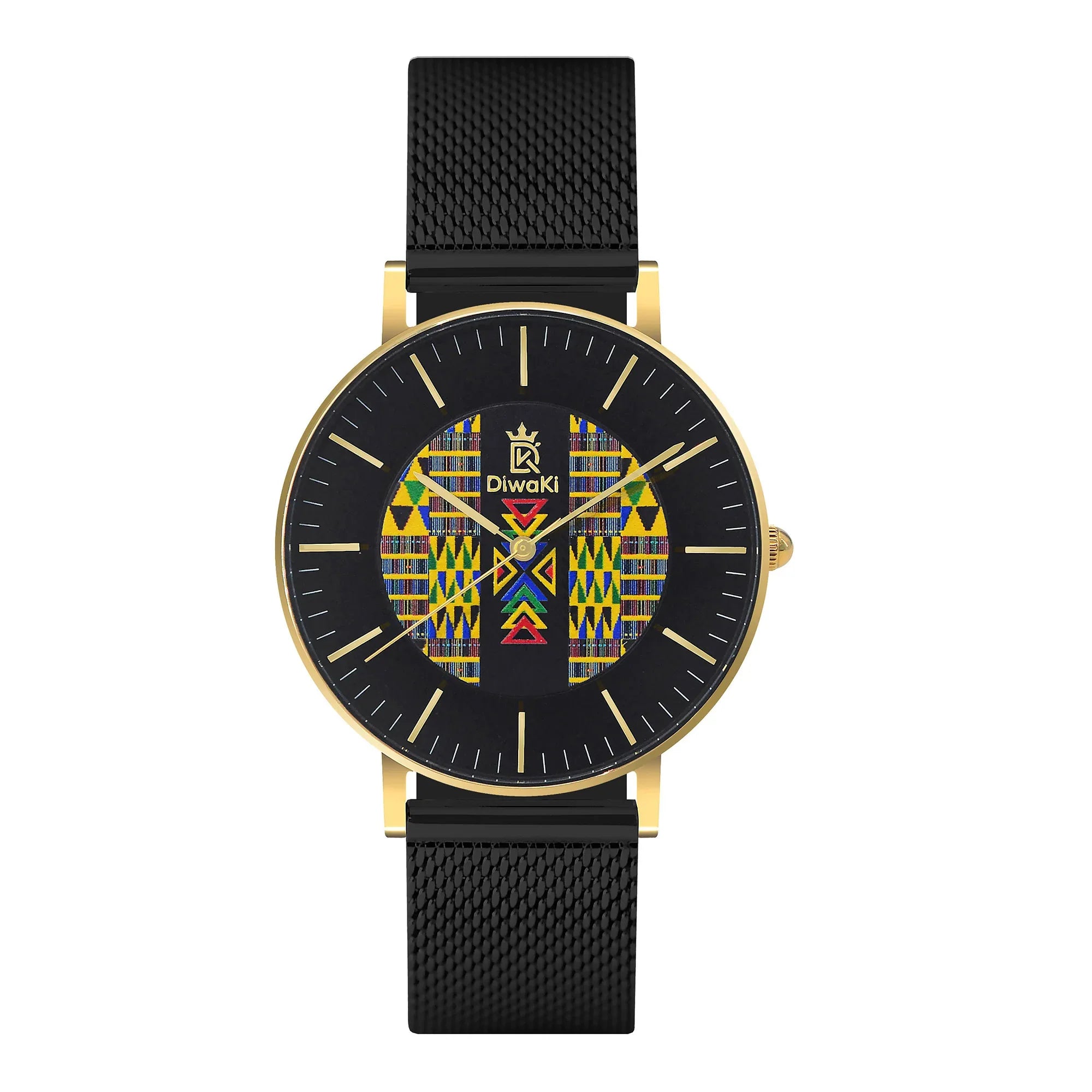 Diwaki Kente African Print Royal Watch - DiwaKi