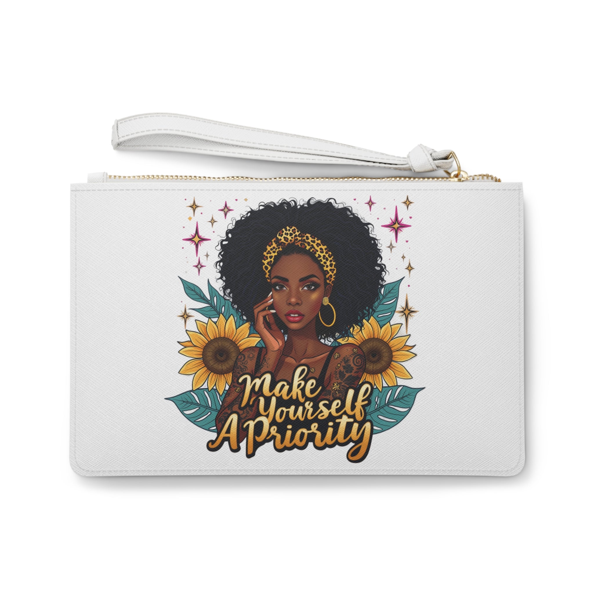 Clutch Bag - Make yourself a Priority