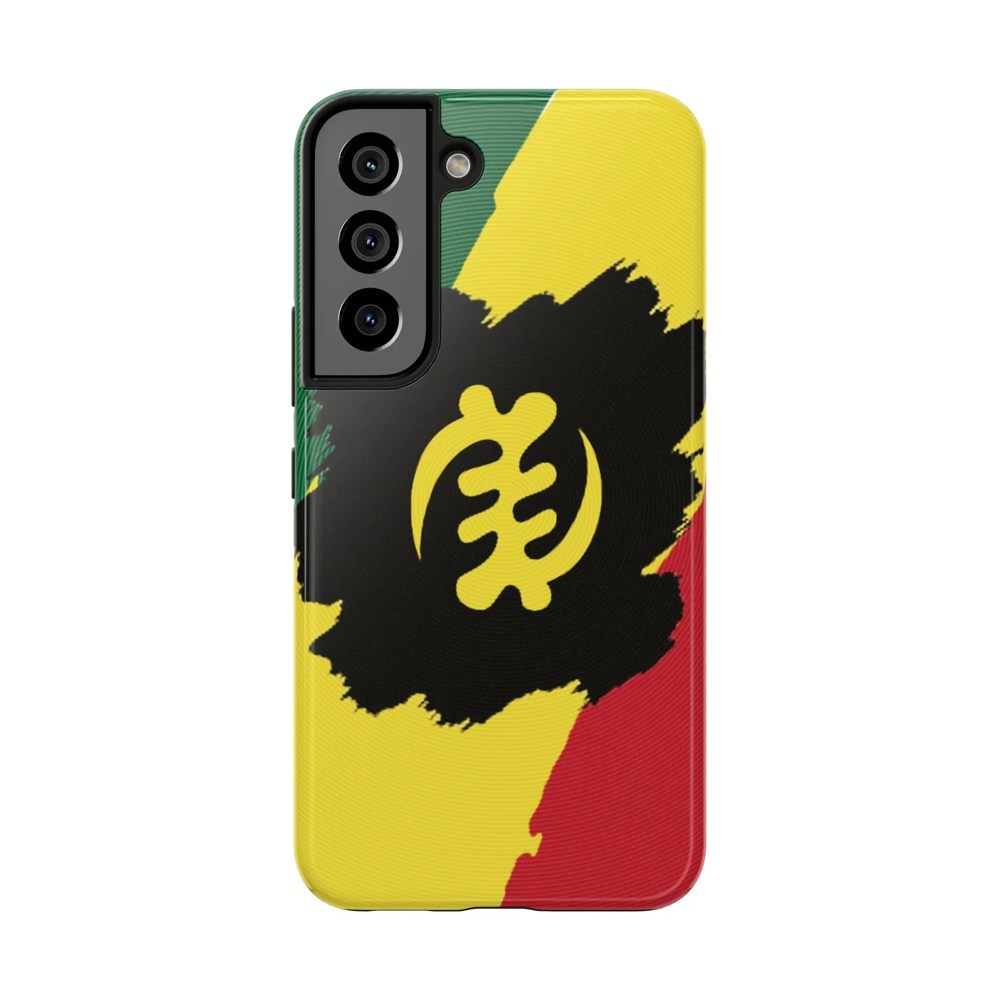 Sankofa Tough Phone Case — Shockproof Protective Phone Cover with Ghana Adinkra Symbol - DiwaKi