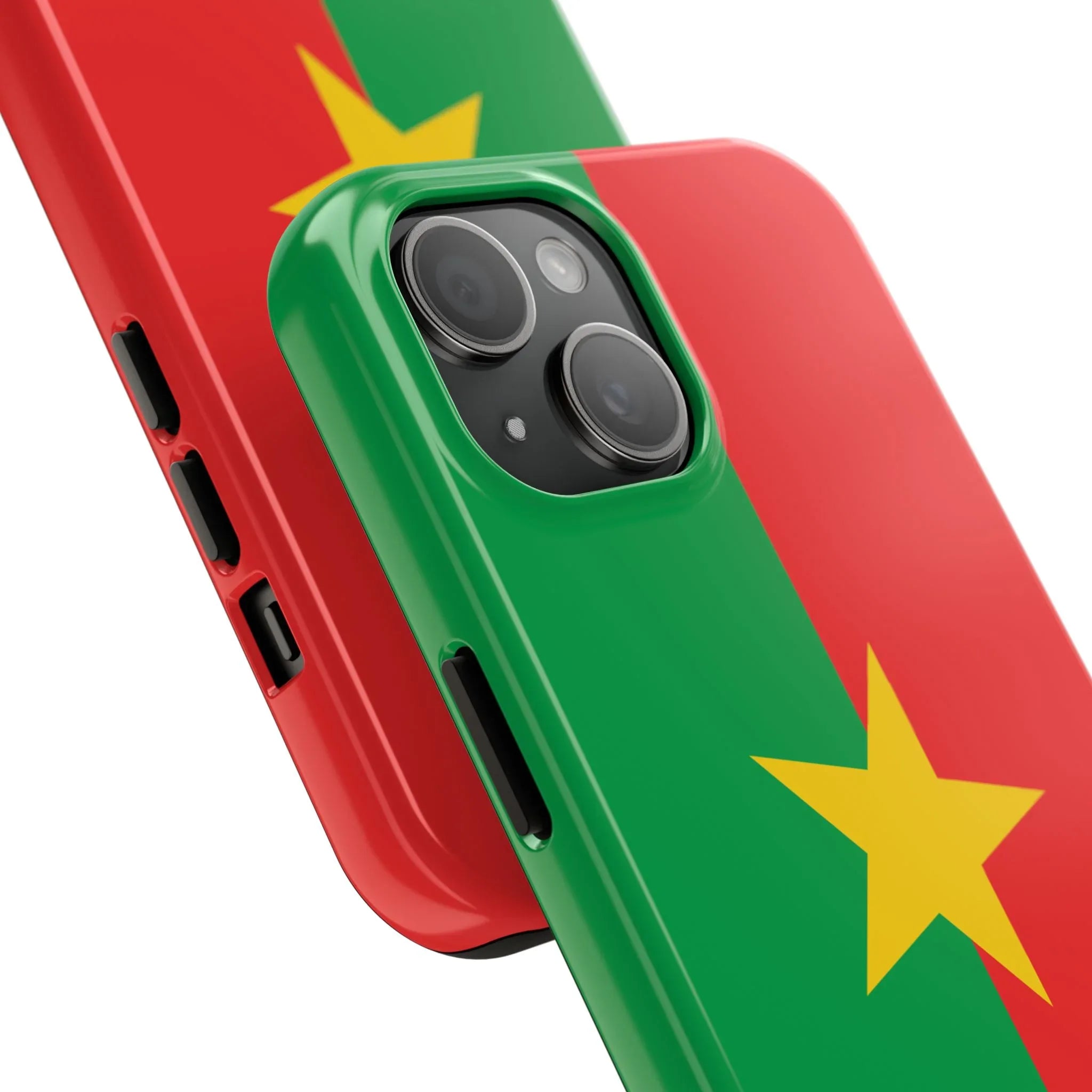 Burkina Faso Flag Tough Phone Case – Durable Protective Cover - DiwaKi