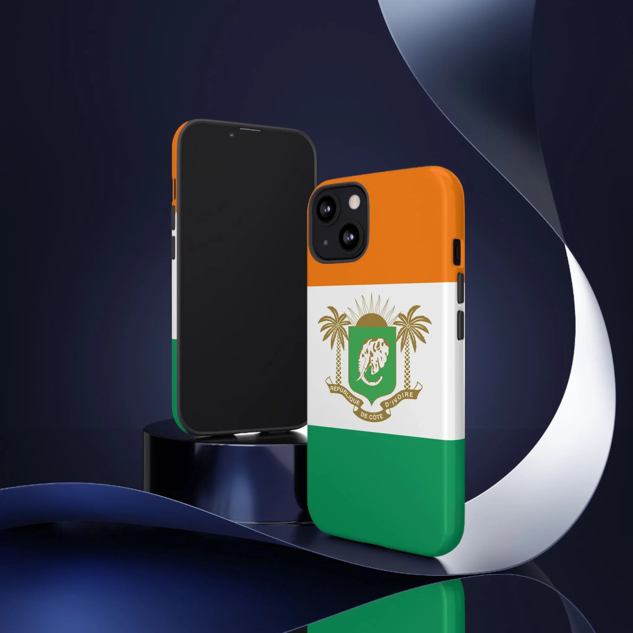 Ivory Coast Flag Tough Phone Case — Côte d&