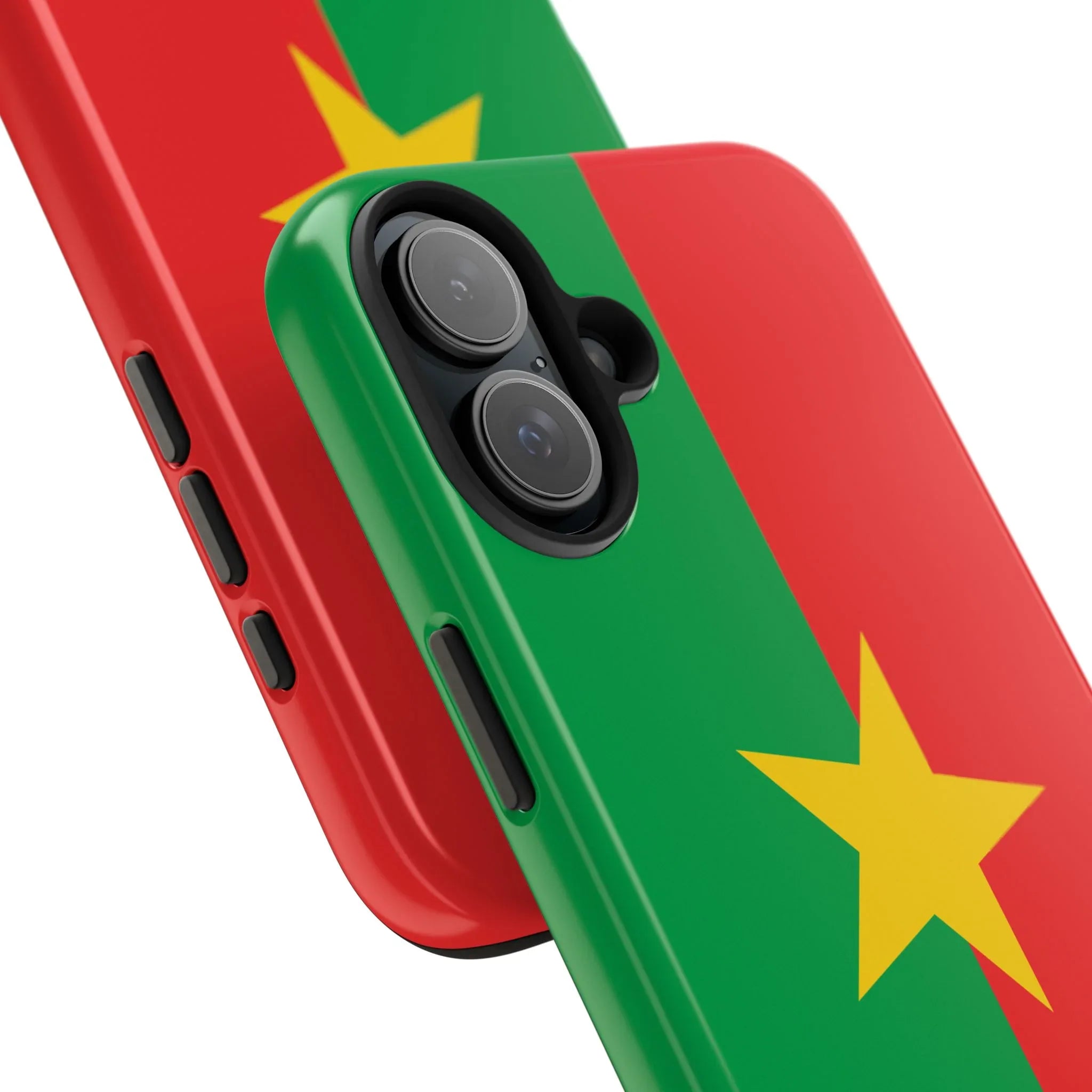 Burkina Faso Flag Tough Phone Case – Durable Protective Cover - DiwaKi