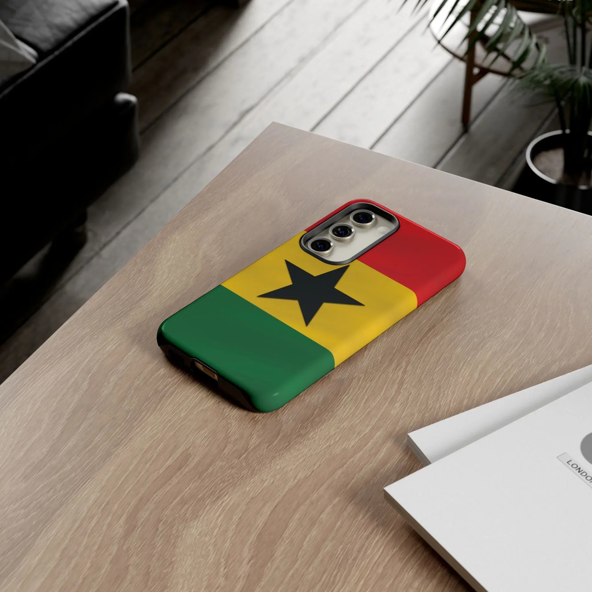 Ghana Colors Rugged Phone Cover - DiwaKi