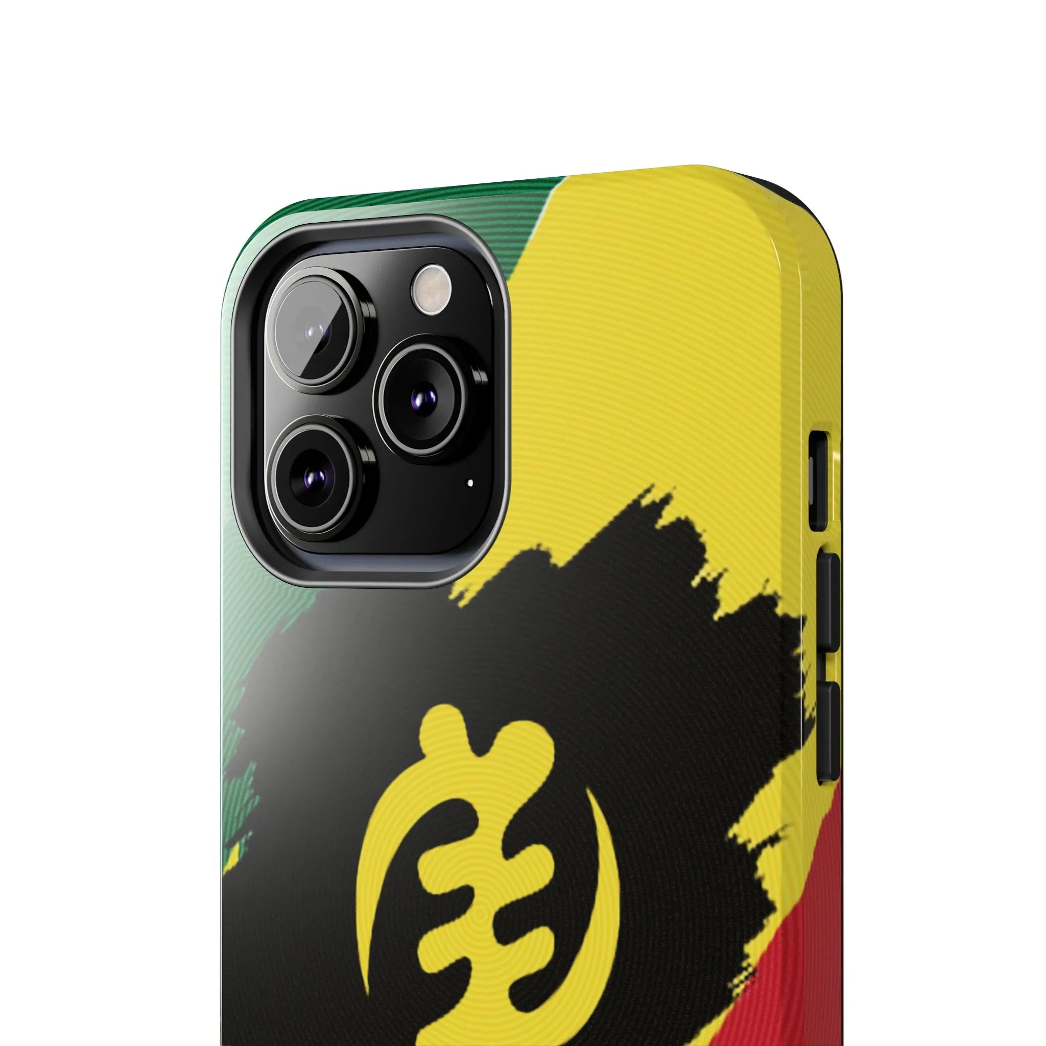 Sankofa Tough Phone Case — Shockproof Protective Phone Cover with Ghana Adinkra Symbol - DiwaKi