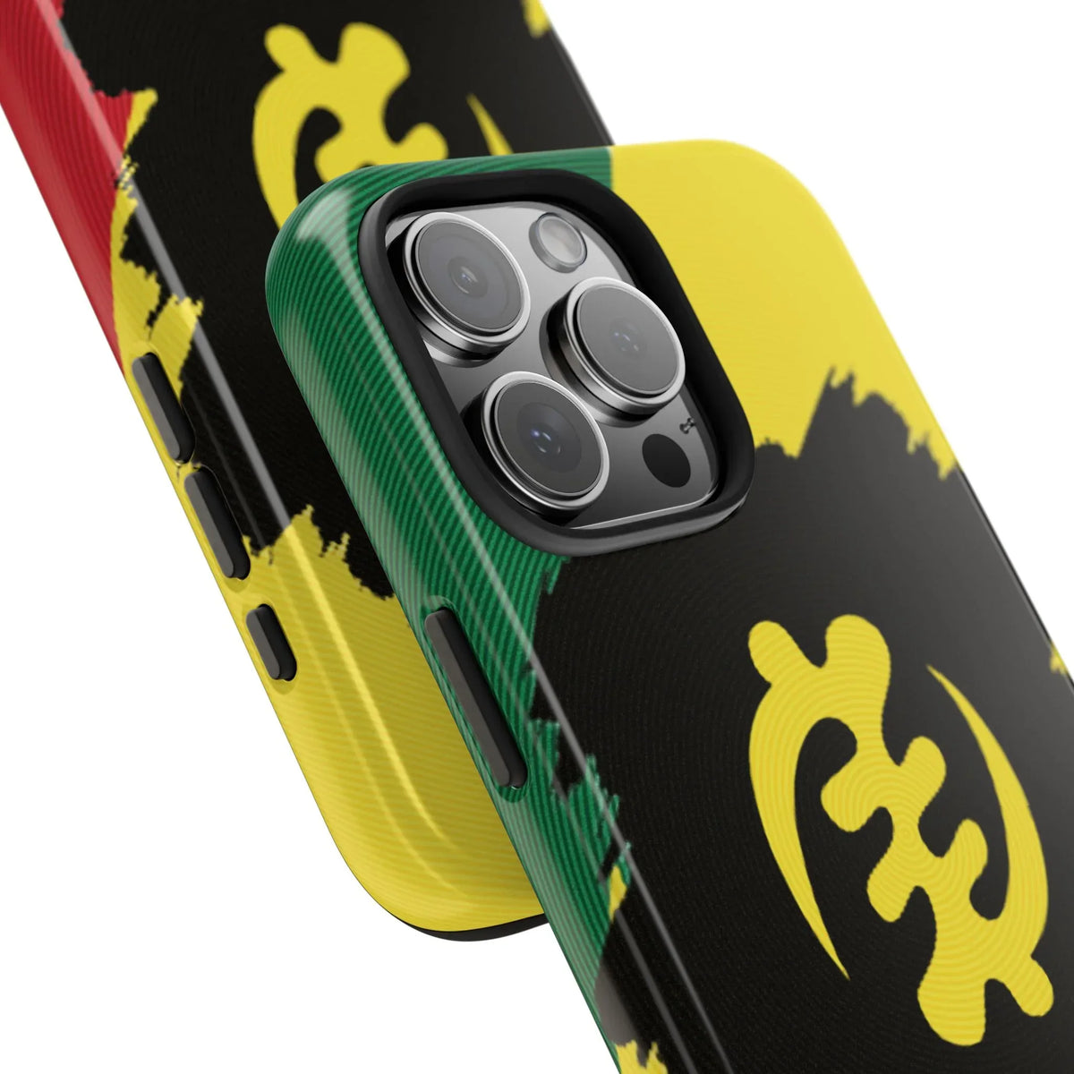 Sankofa Tough Phone Case — Shockproof Protective Phone Cover with Ghana Adinkra Symbol - DiwaKi
