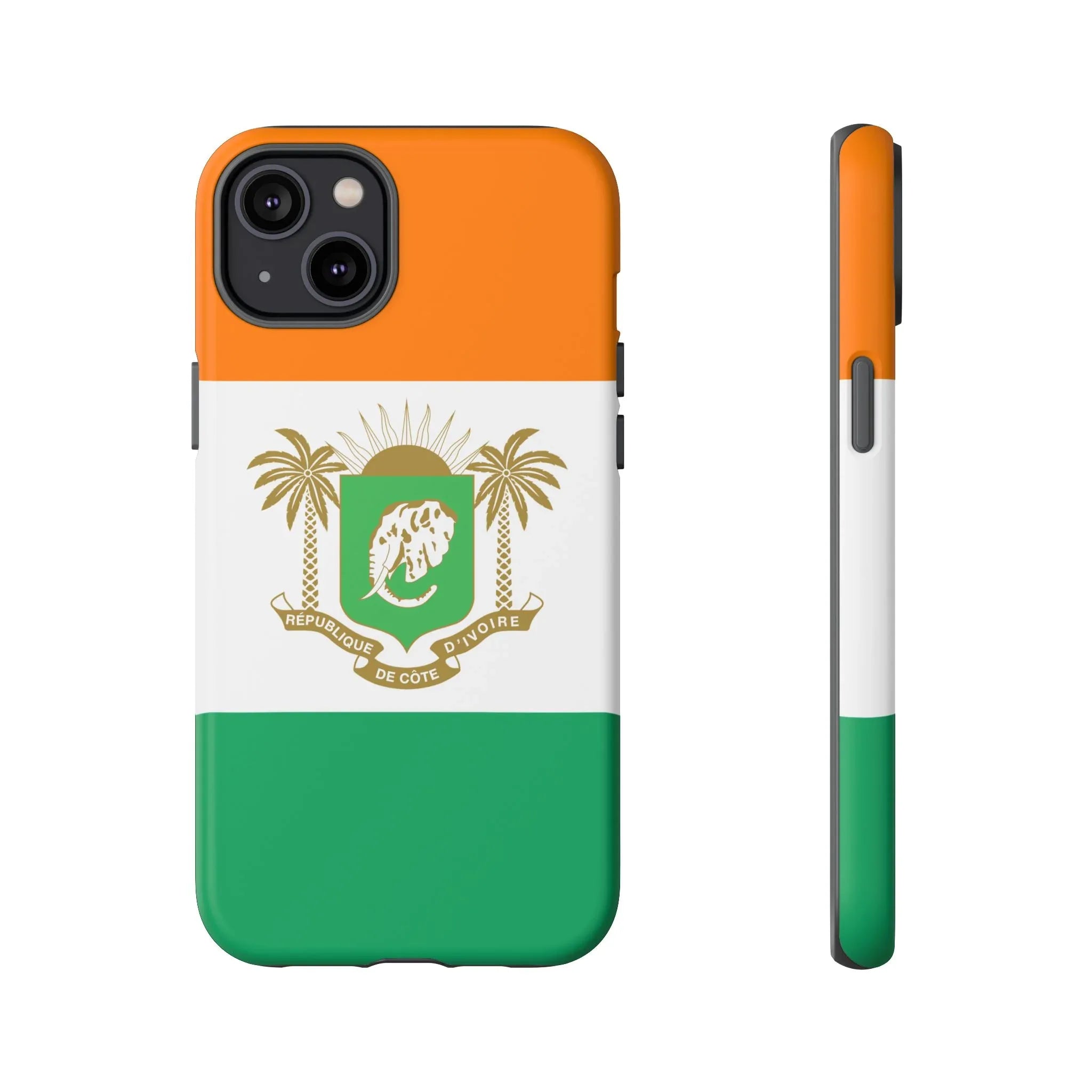 Ivory Coast Flag Tough Phone Case — Côte d&