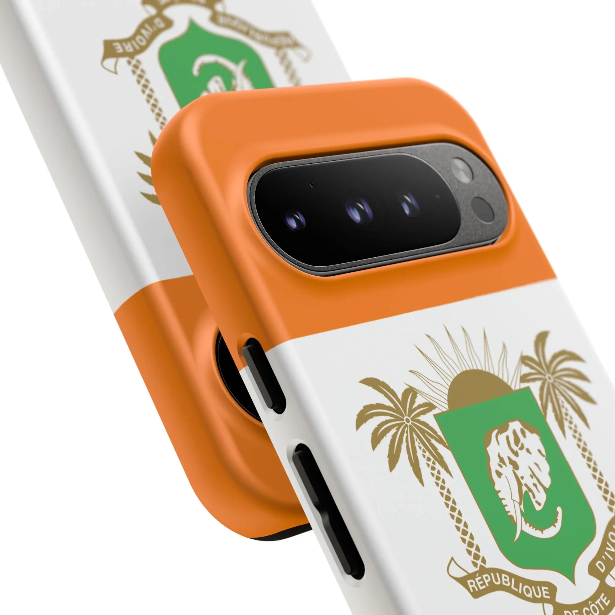 Ivory Coast Flag Tough Phone Case — Côte d&