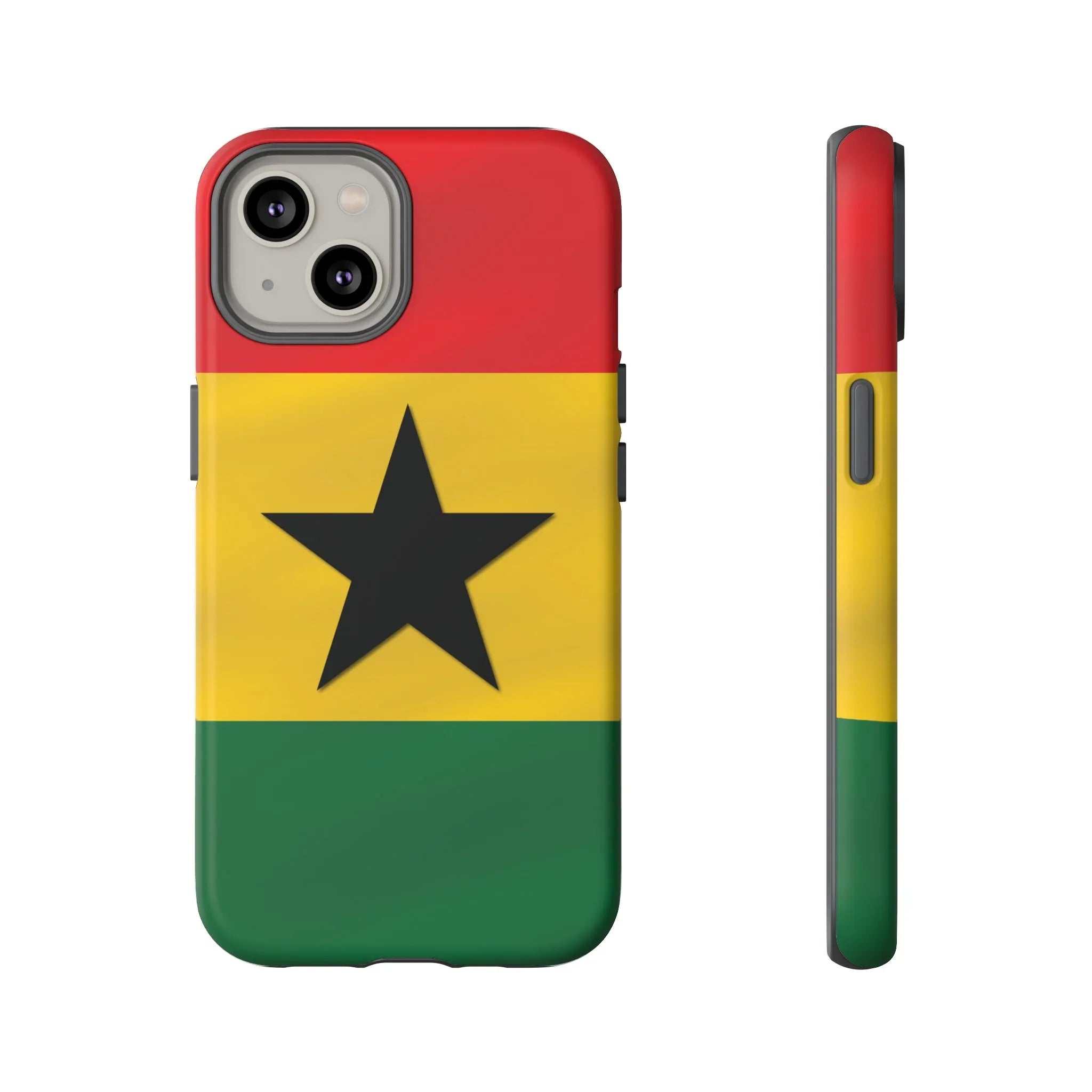 Ghana Colors Rugged Phone Cover - DiwaKi