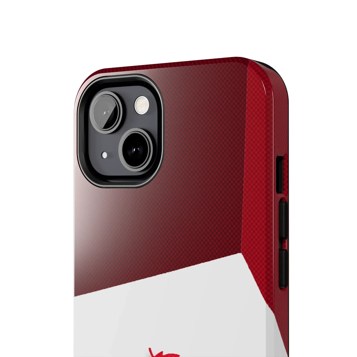 Canada Autumn Maple Tough Phone Case — Red & White Protective Fall Design - DiwaKi