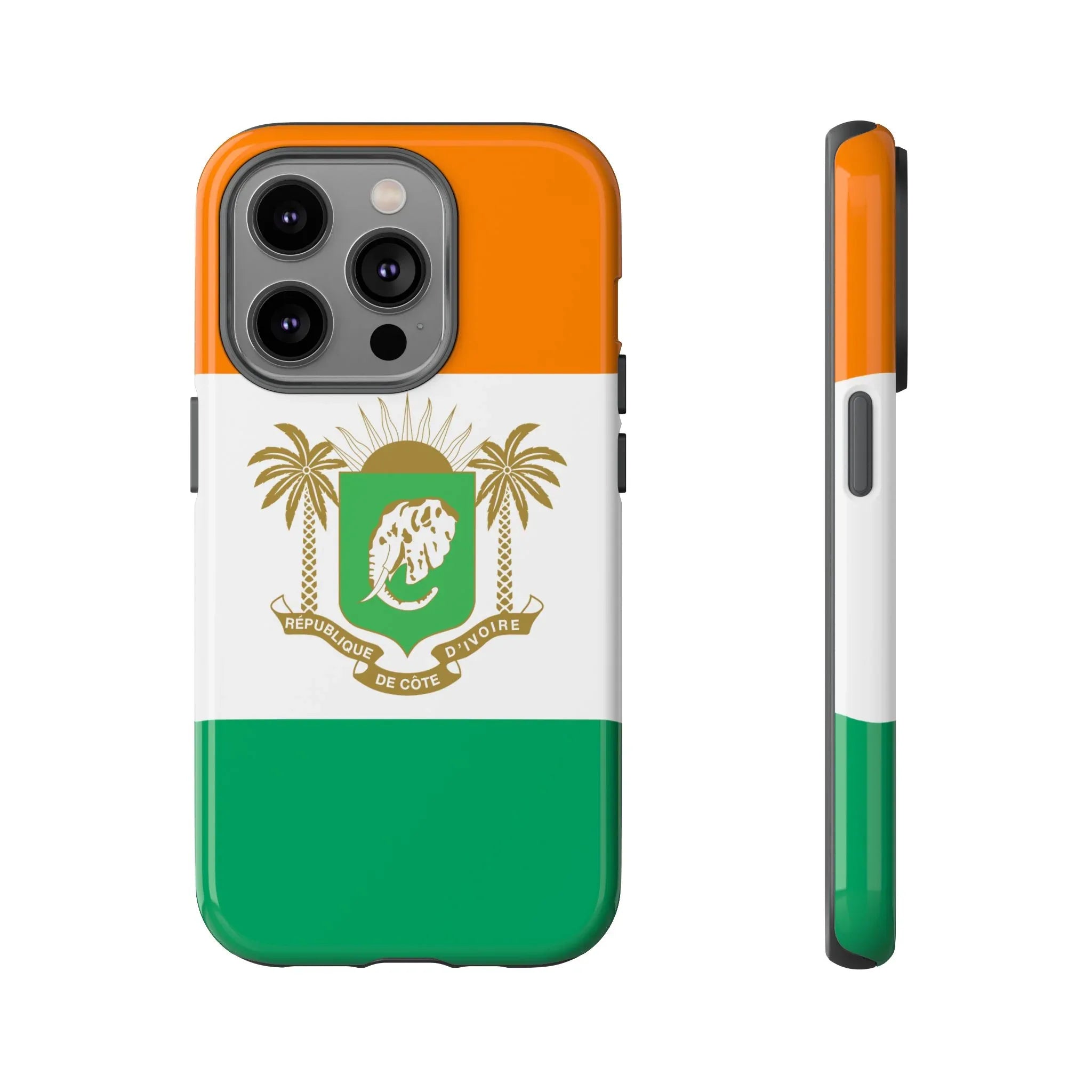 Ivory Coast Flag Tough Phone Case — Côte d&