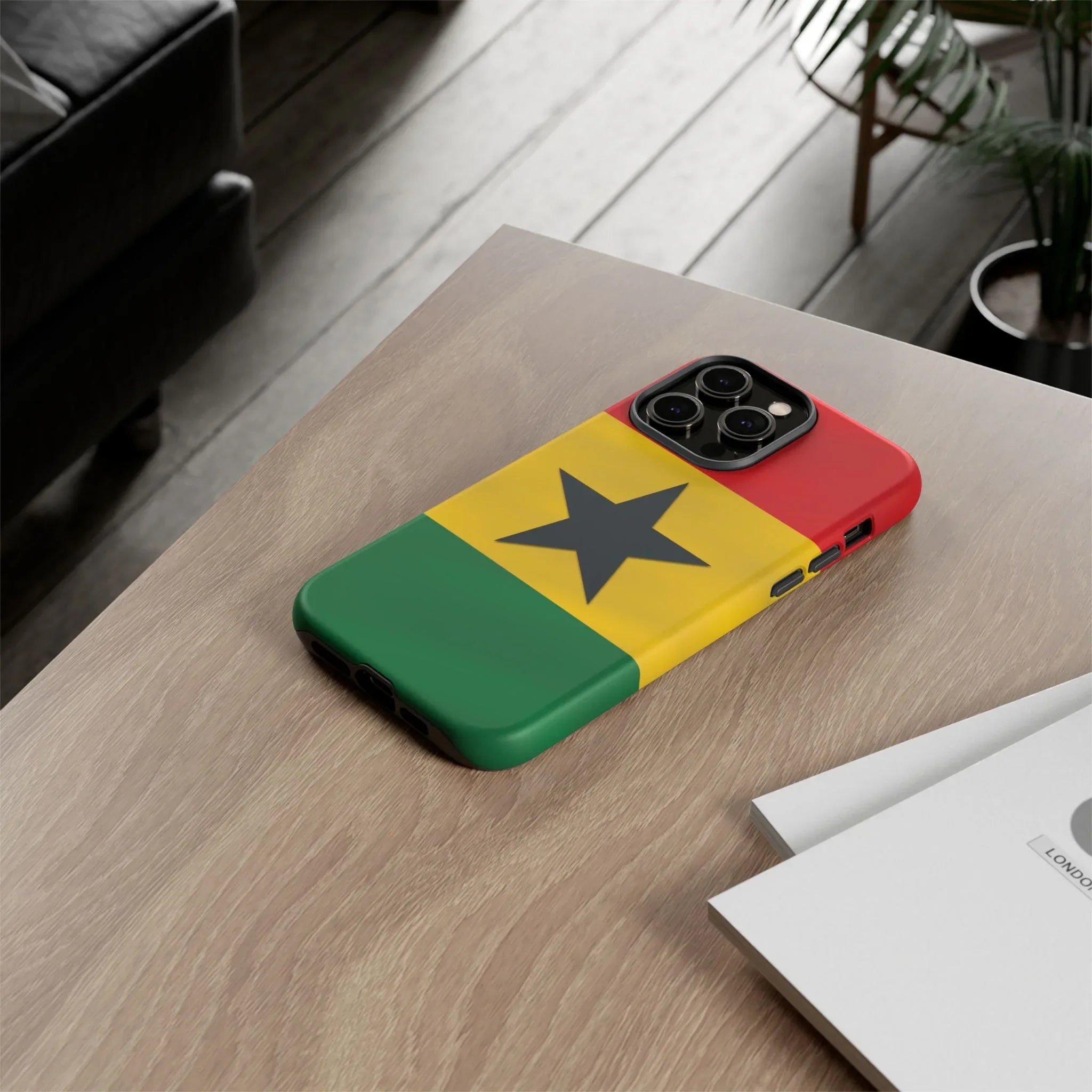 Ghana Colors Rugged Phone Cover - DiwaKi