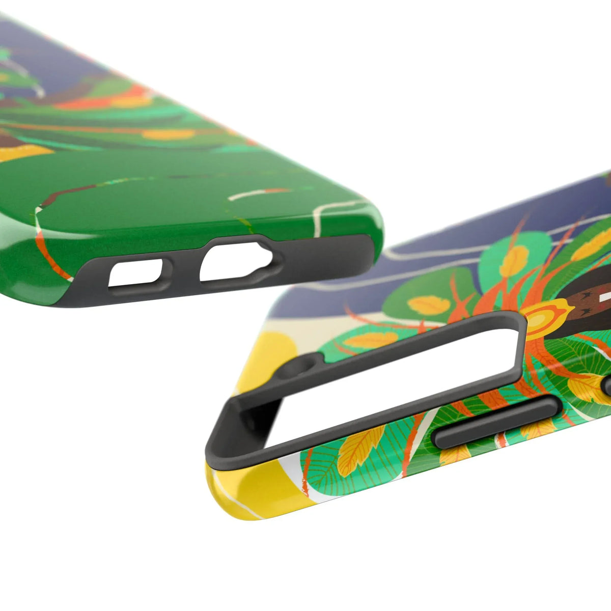 Brazil carnival Tough Phone Case — Statue of Liberty & American Flag Design - DiwaKi