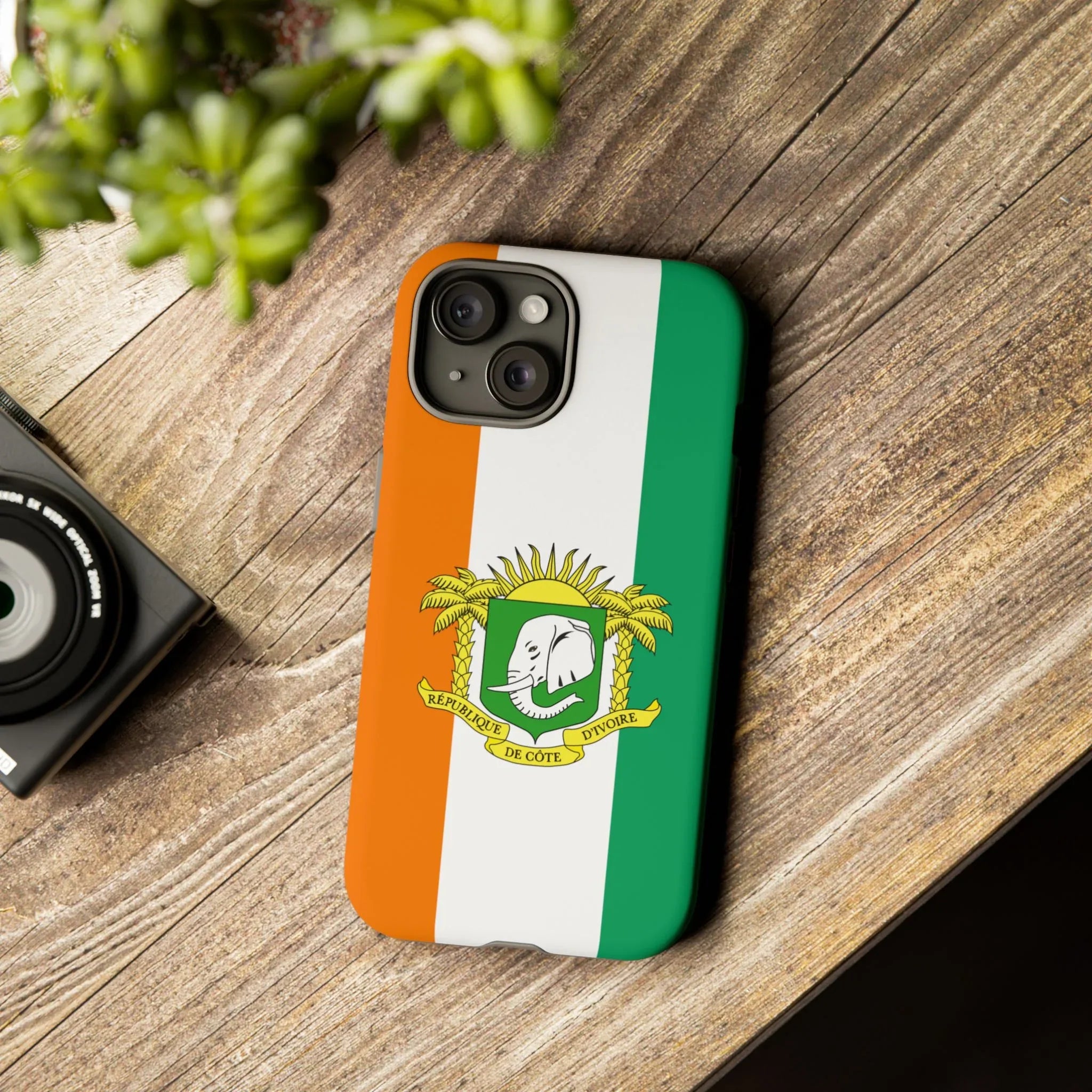 Ivory Coast Flag Tough Phone Case – Côte d&