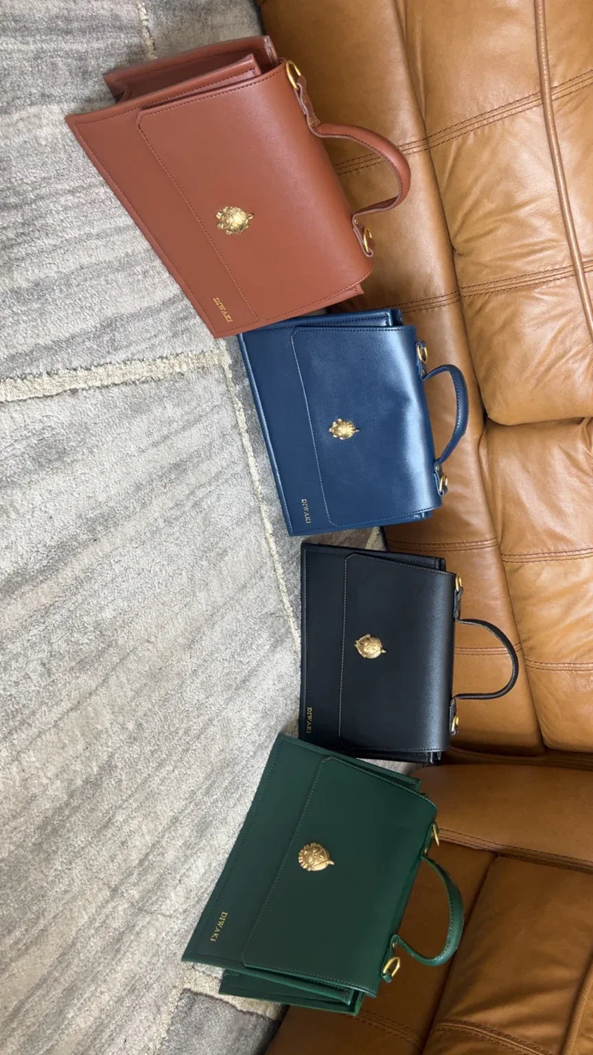 Heritage Muse Luxury Leather Bag - DiwaKi