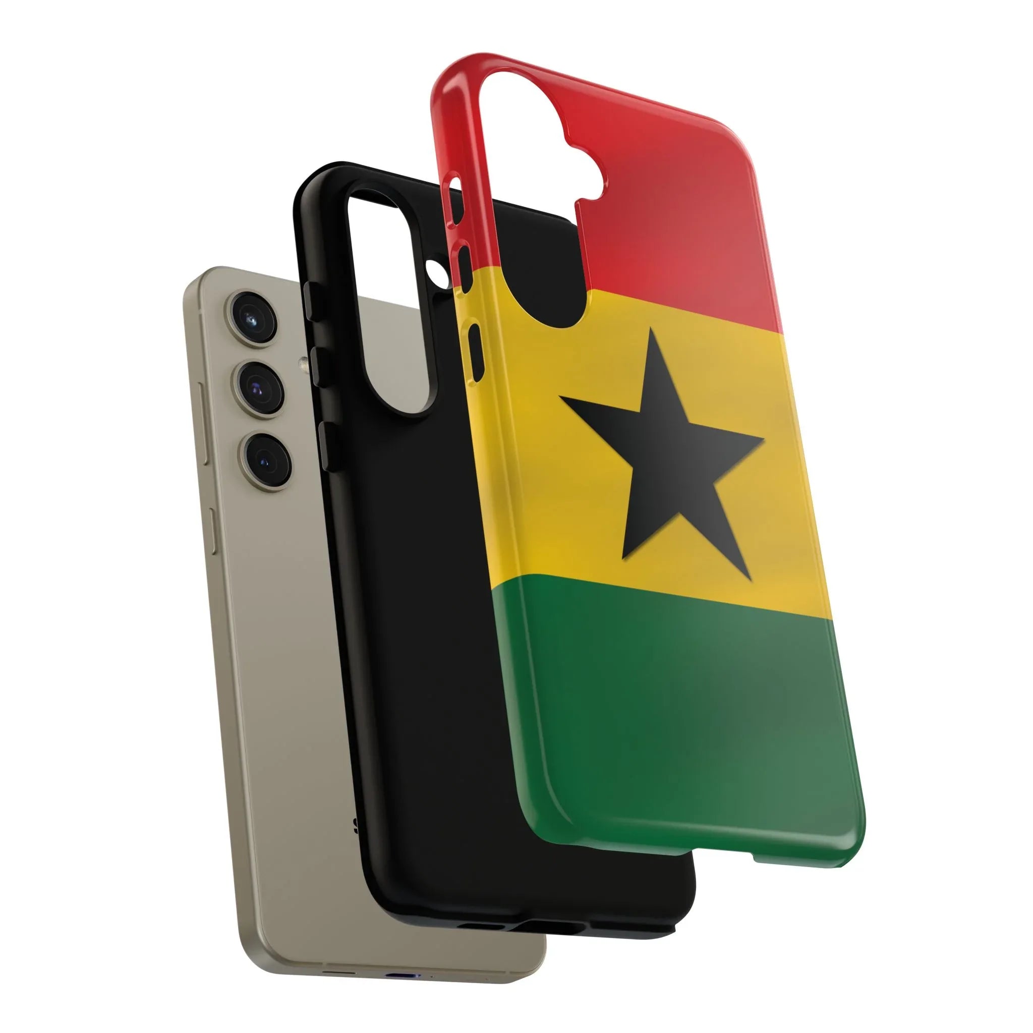Ghana Colors Rugged Phone Cover - DiwaKi