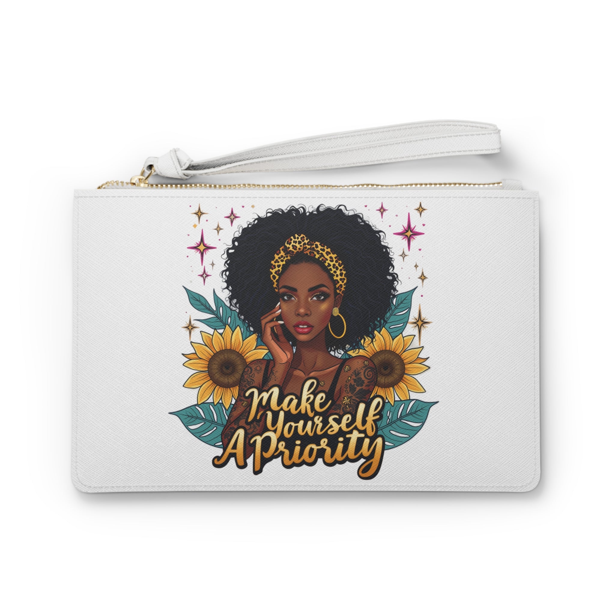 Clutch Bag - Make yourself a Priority