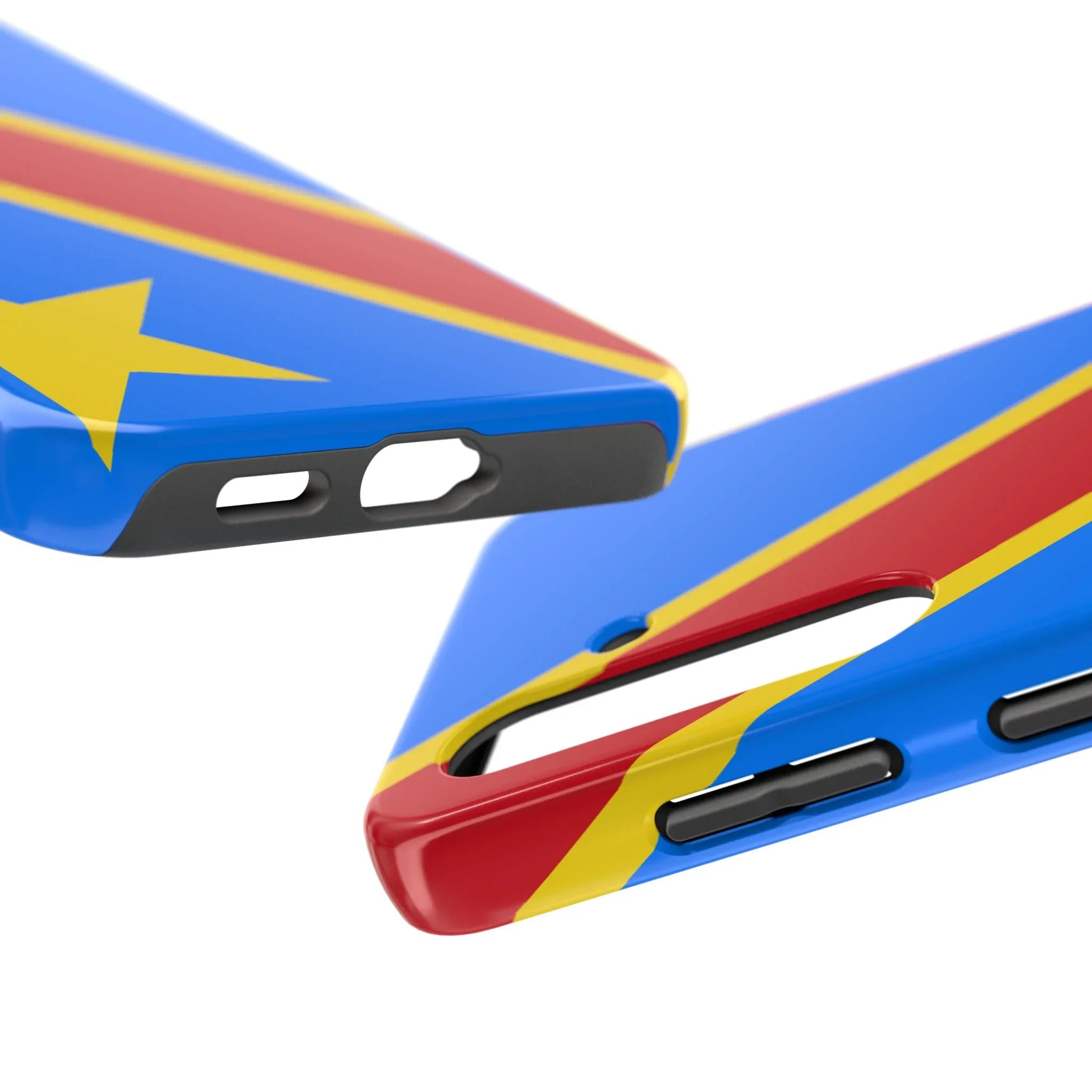Democratic Republic of Congo Flag Tough Phone Case — Durable Protective Cover - DiwaKi