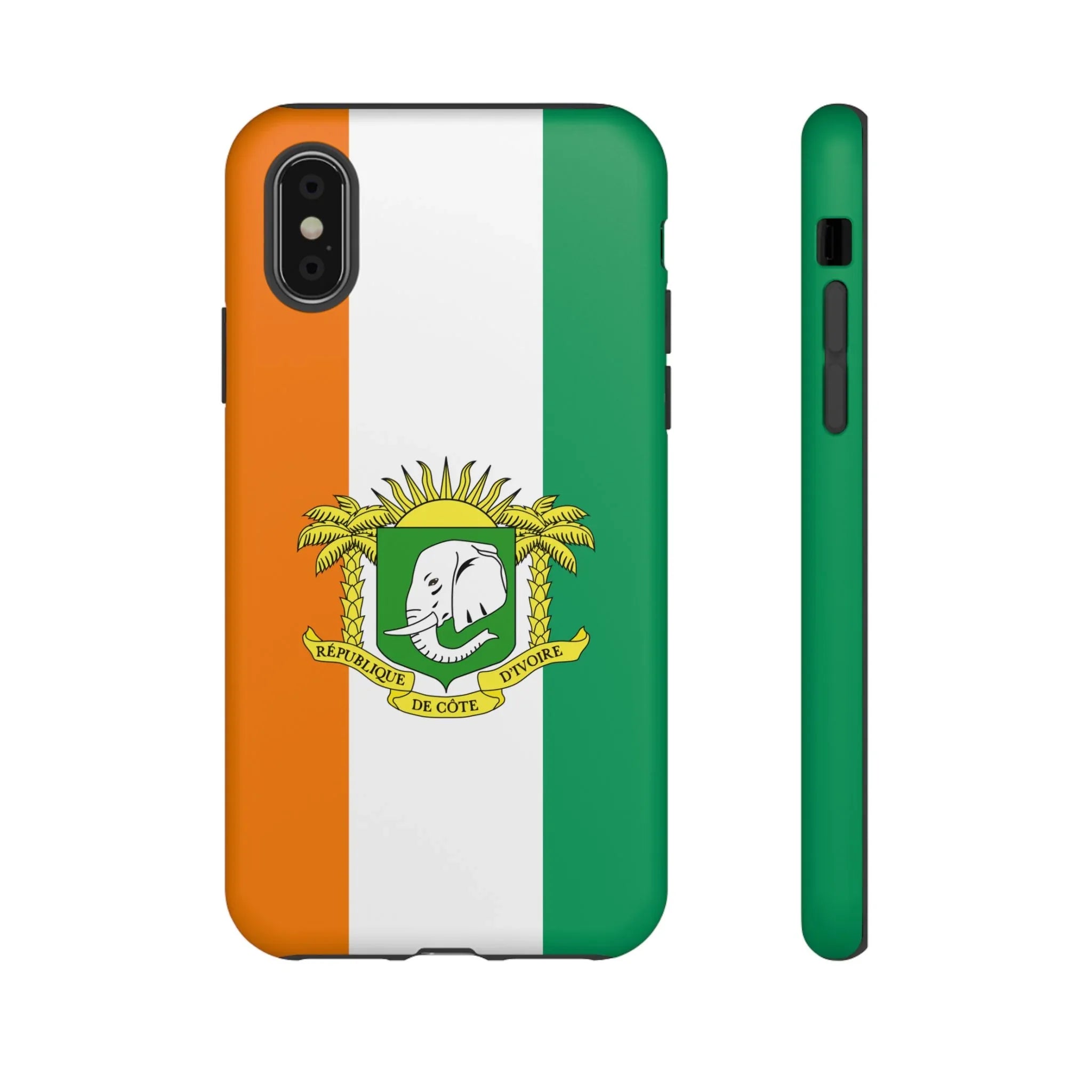 Ivory Coast Flag Tough Phone Case – Côte d&