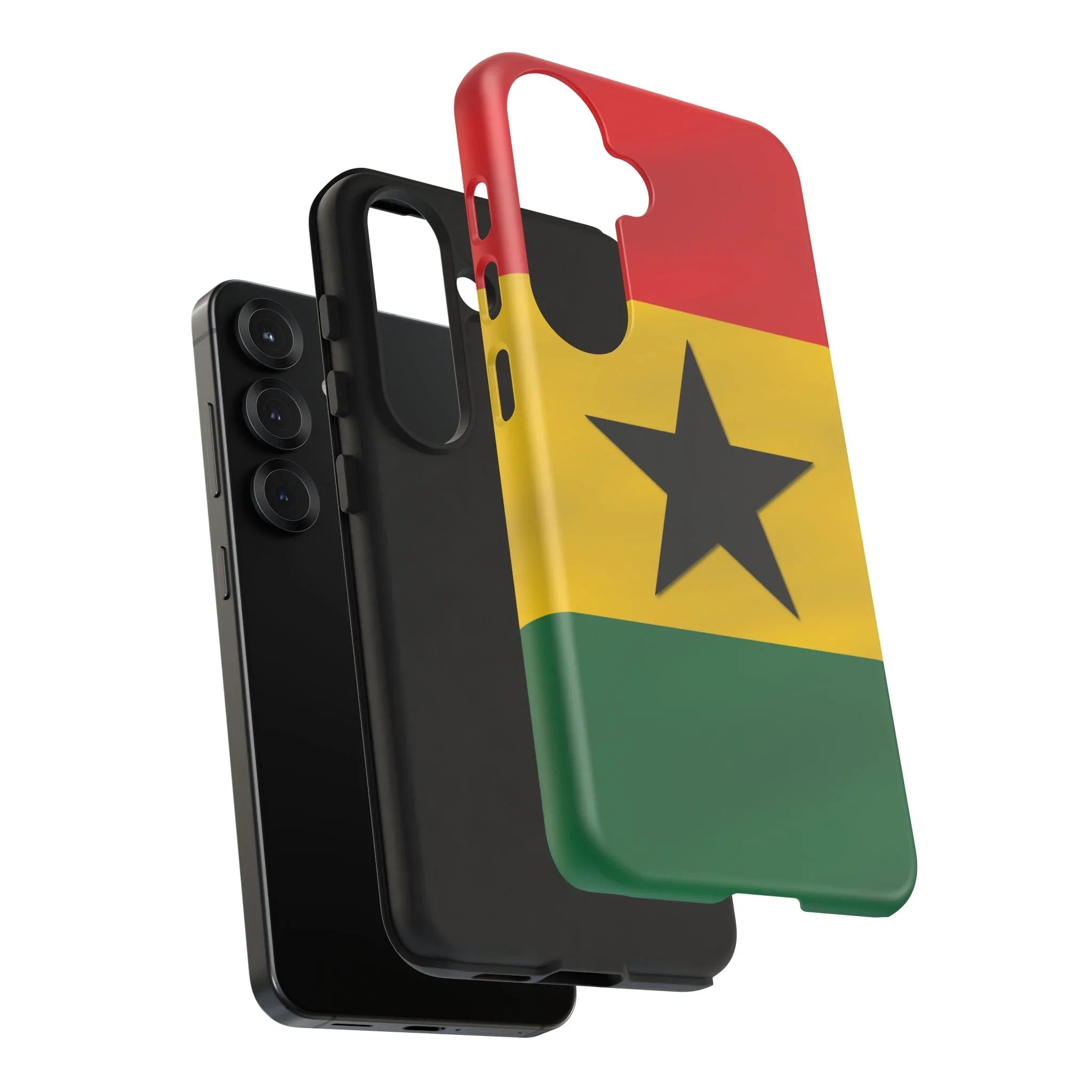 Ghana Colors Rugged Phone Cover - DiwaKi