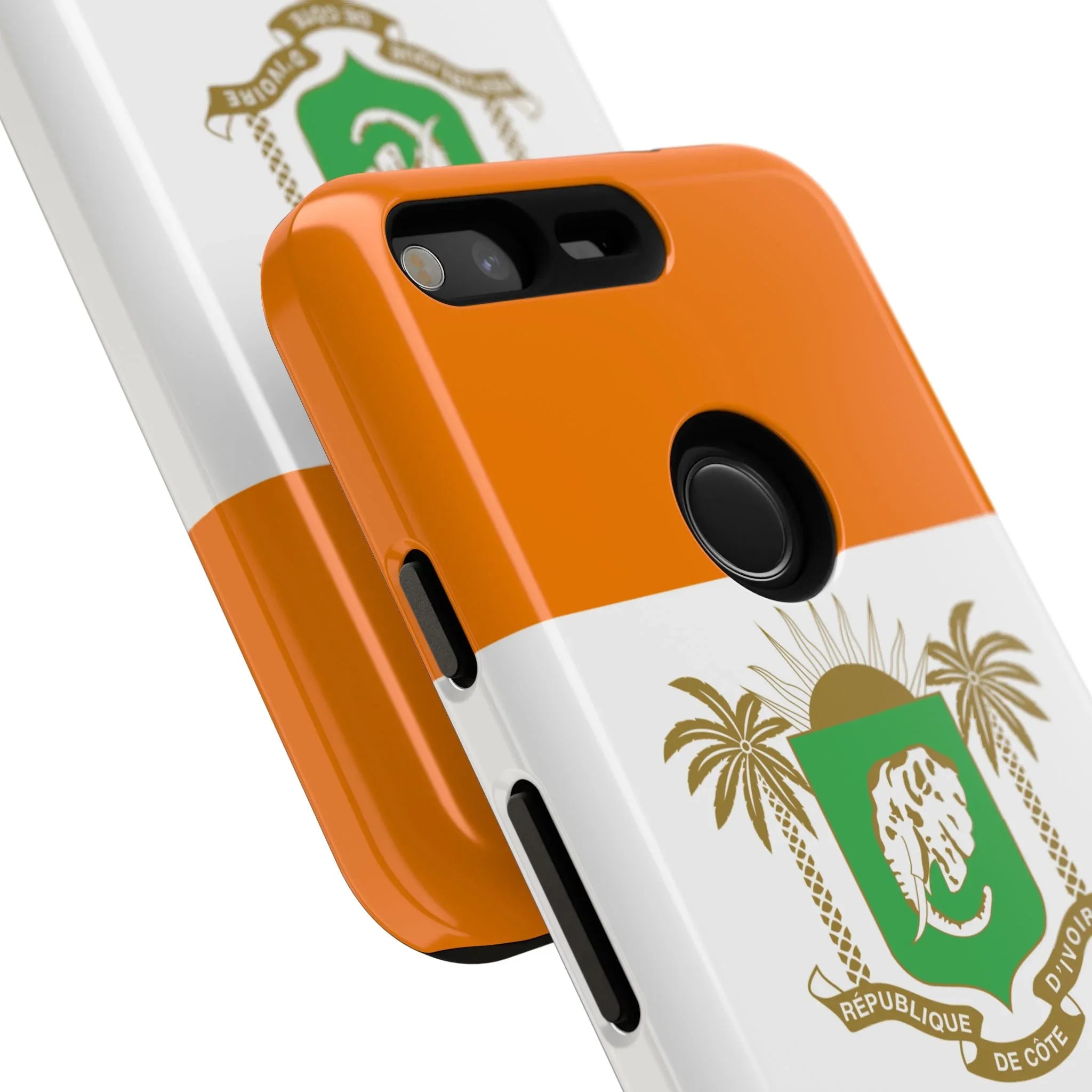 Ivory Coast Flag Tough Phone Case — Côte d&