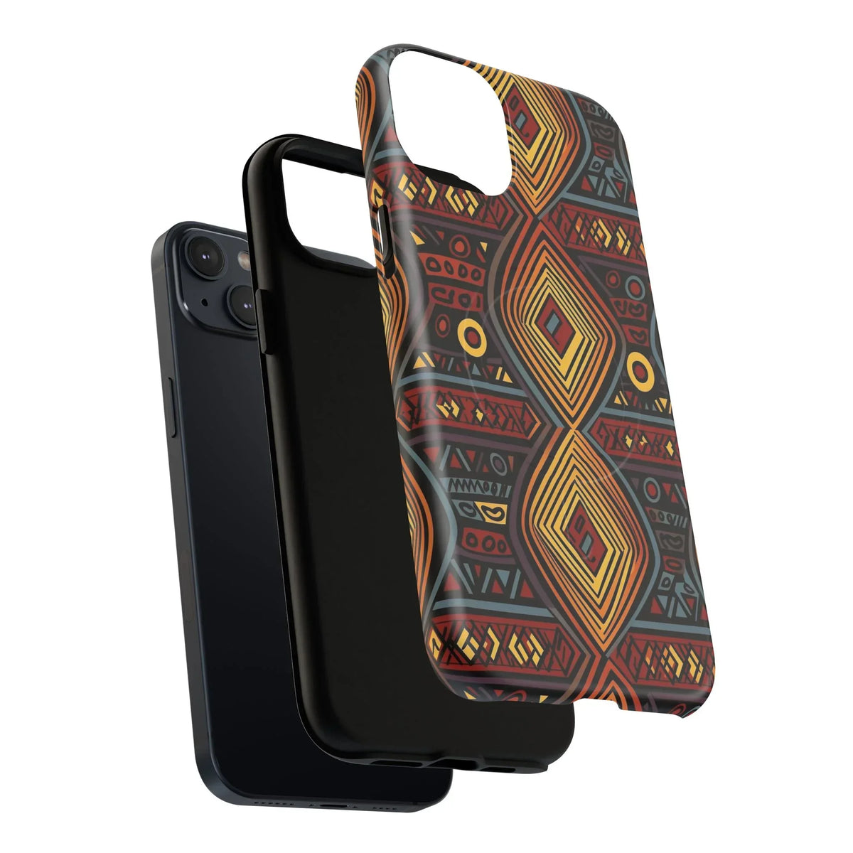 Tribal Geometric Tough Magnetic Phone Case - DiwaKi