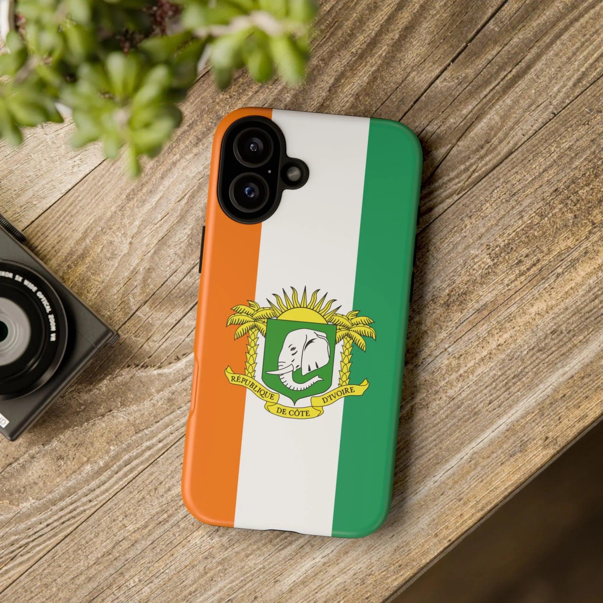 Ivory Coast Flag Tough Phone Case – Côte d&