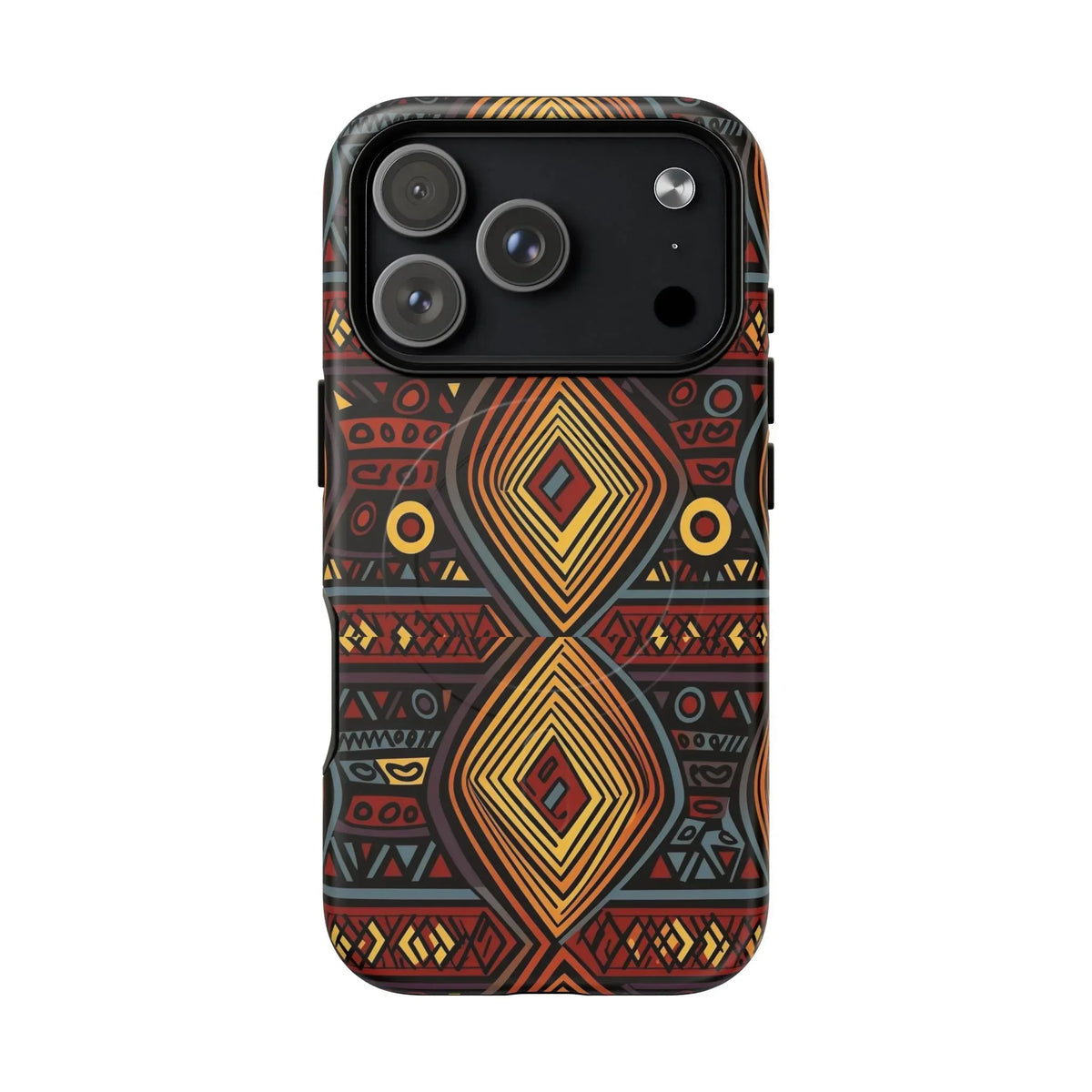 Tribal Geometric Tough Magnetic Phone Case - DiwaKi