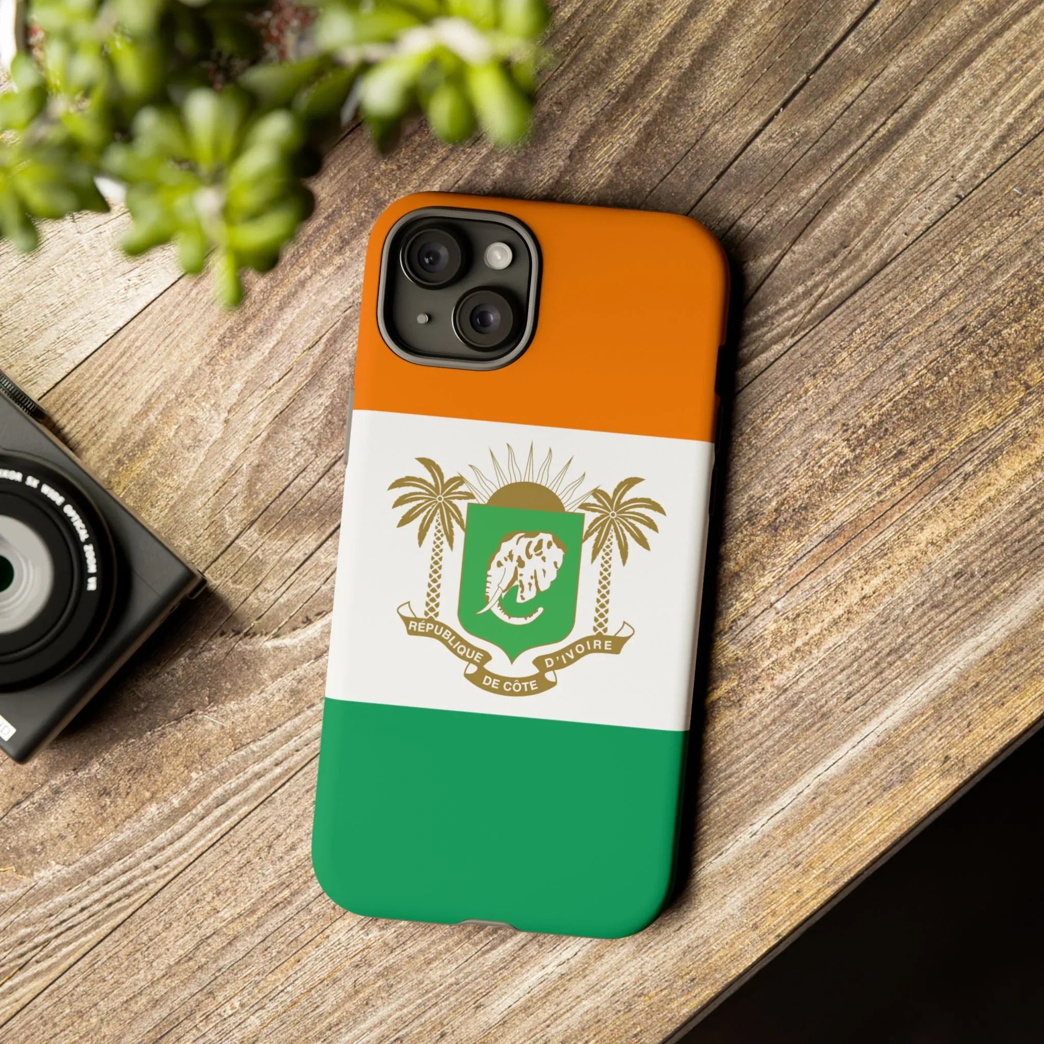 Ivory Coast Flag Tough Phone Case — Côte d&