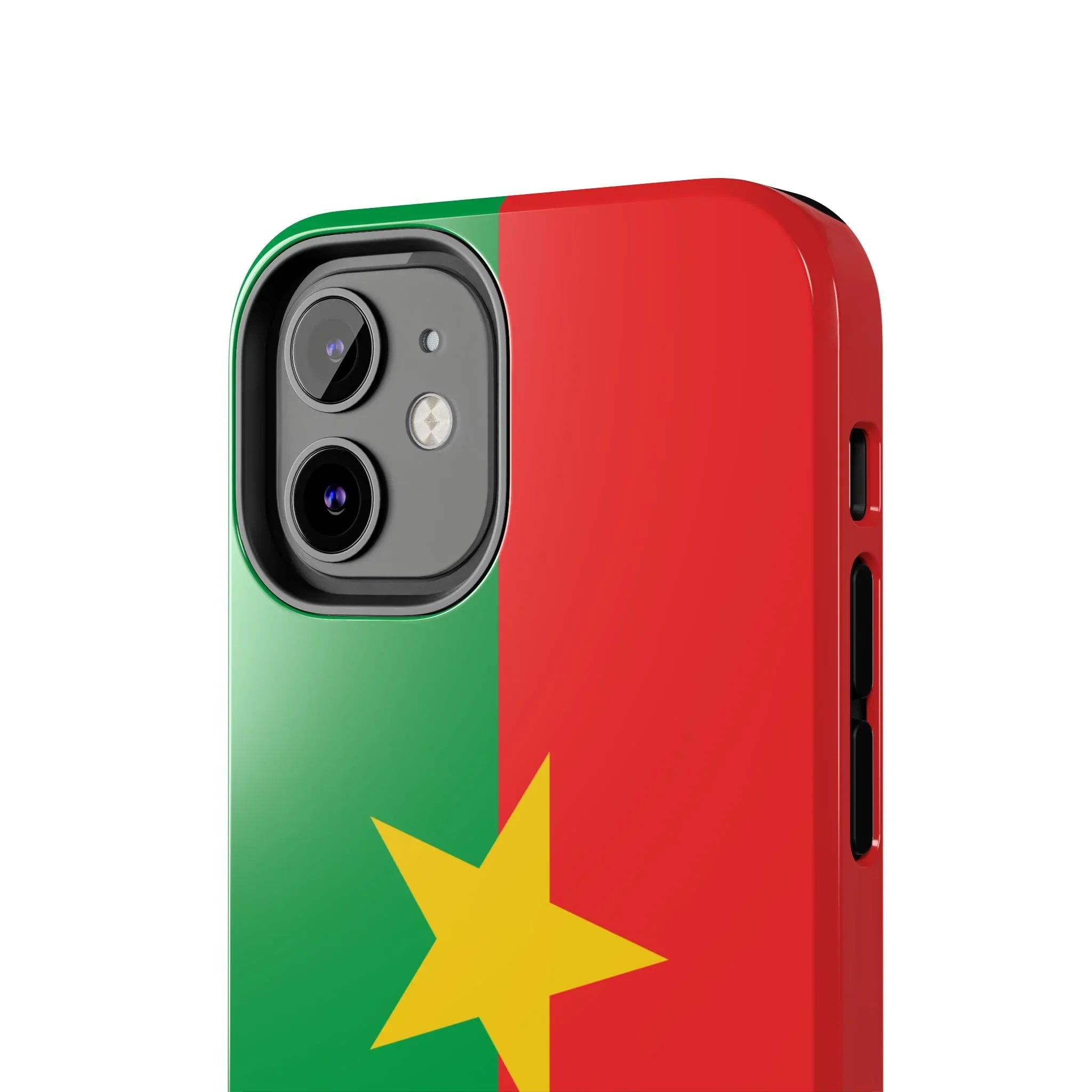 Burkina Faso Flag Tough Phone Case – Durable Protective Cover - DiwaKi