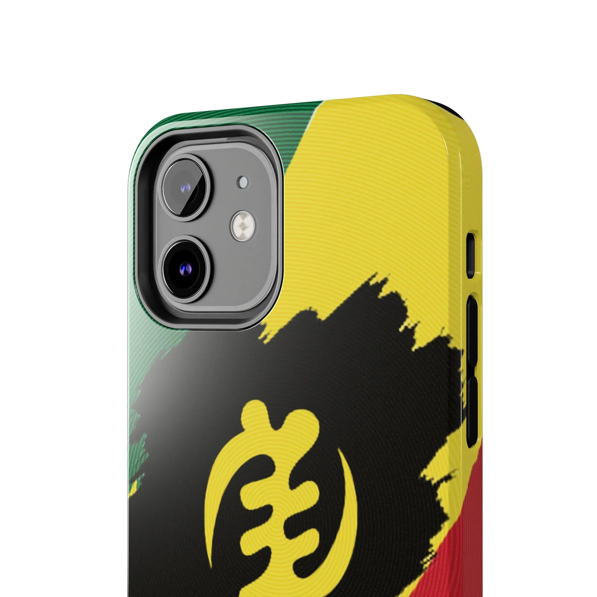 Sankofa Tough Phone Case — Shockproof Protective Phone Cover with Ghana Adinkra Symbol - DiwaKi