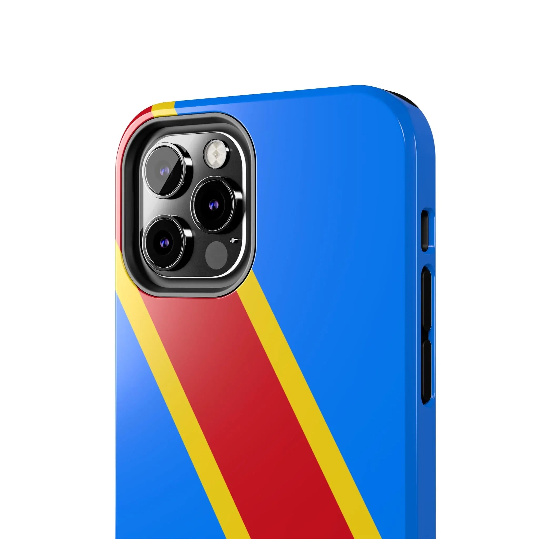 Democratic Republic of Congo Flag Tough Phone Case — Durable Protective Cover - DiwaKi
