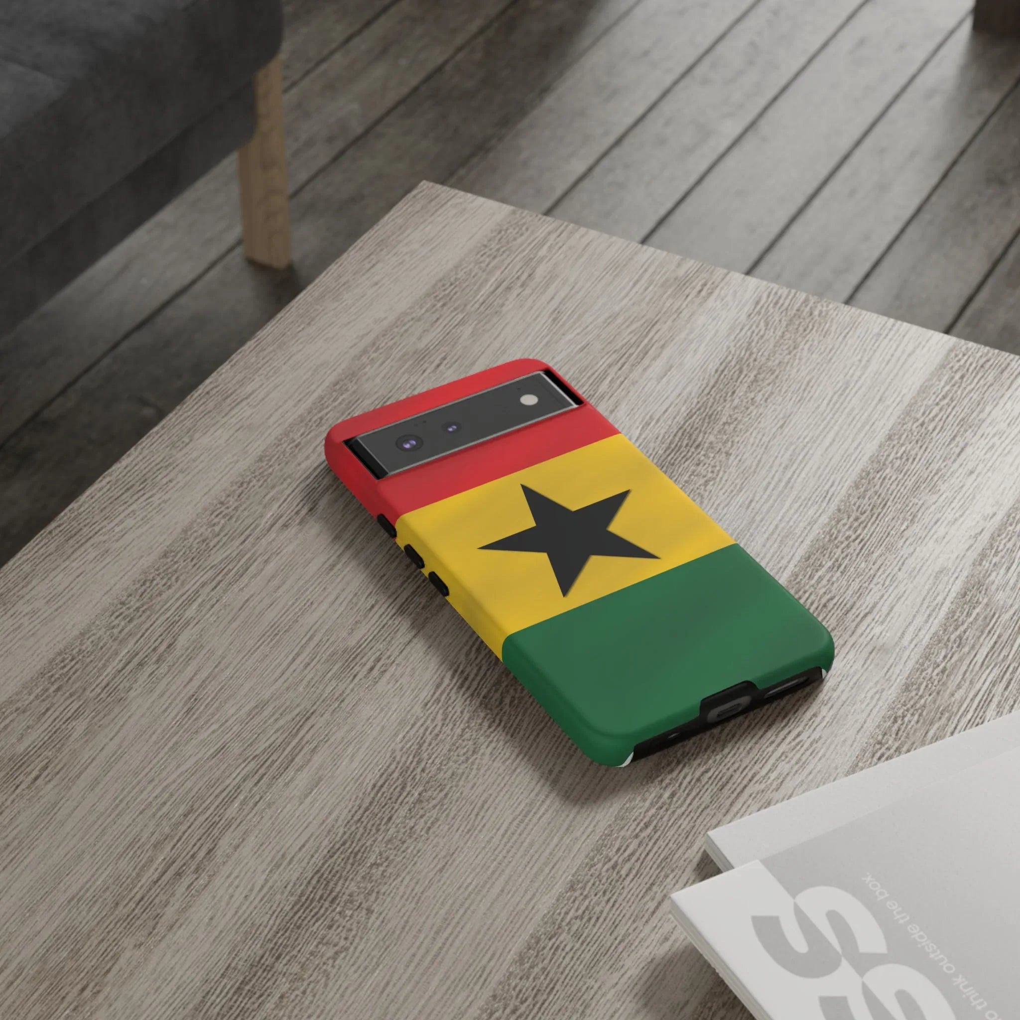 Ghana Colors Rugged Phone Cover - DiwaKi