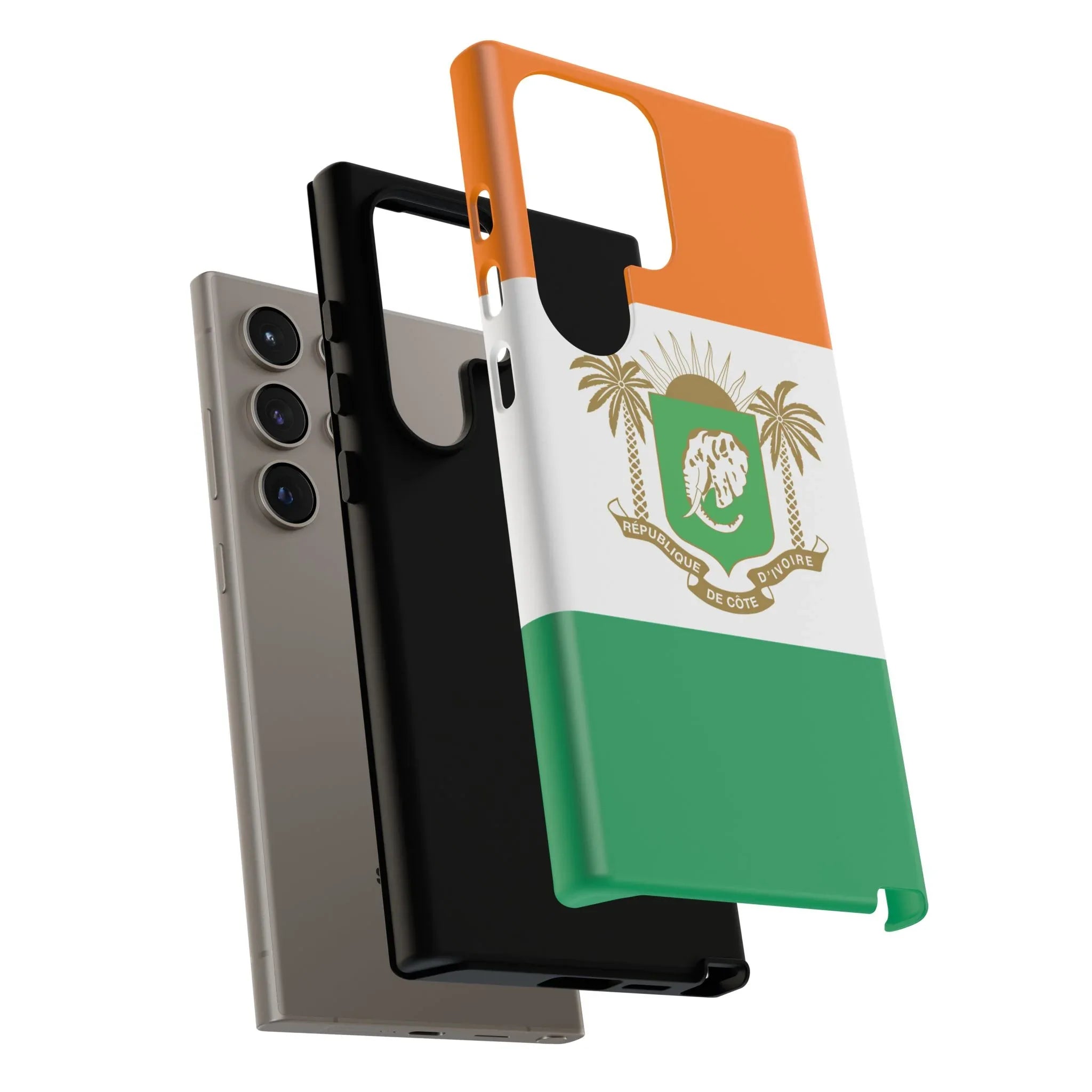 Ivory Coast Flag Tough Phone Case — Côte d&