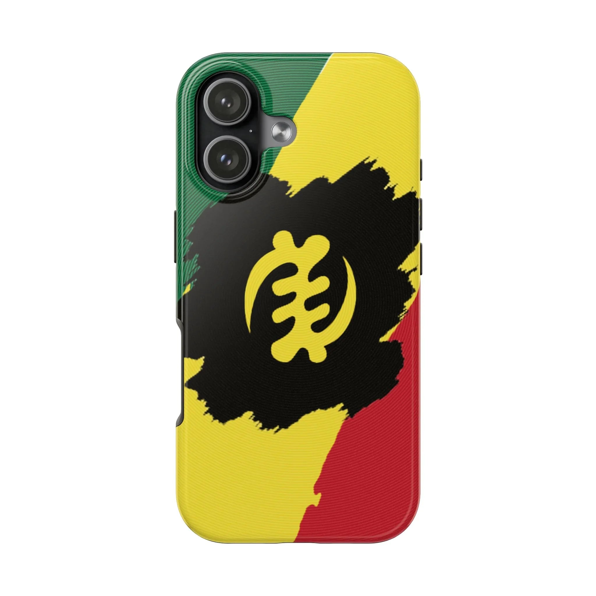 Sankofa Tough Phone Case — Shockproof Protective Phone Cover with Ghana Adinkra Symbol - DiwaKi