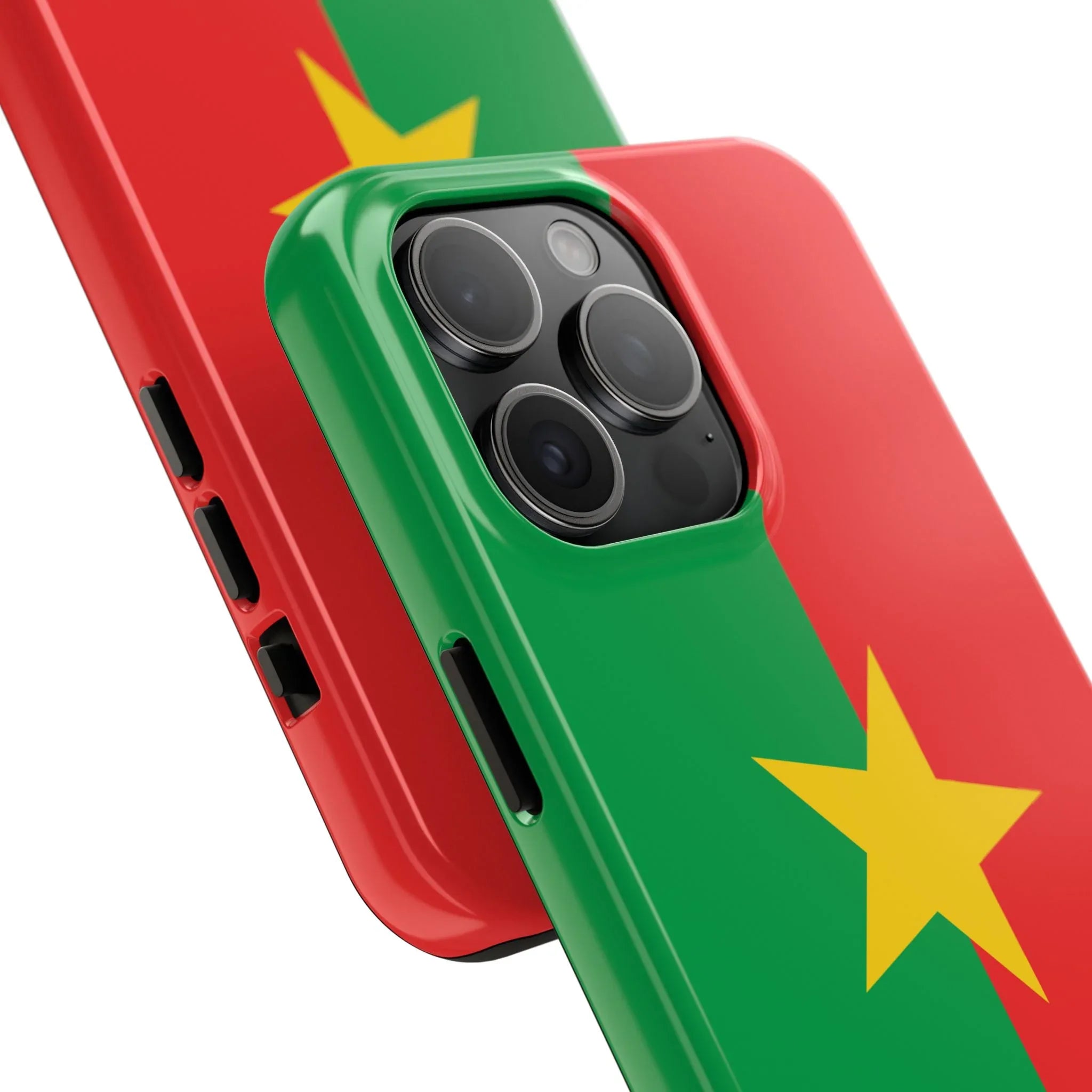 Burkina Faso Flag Tough Phone Case – Durable Protective Cover - DiwaKi