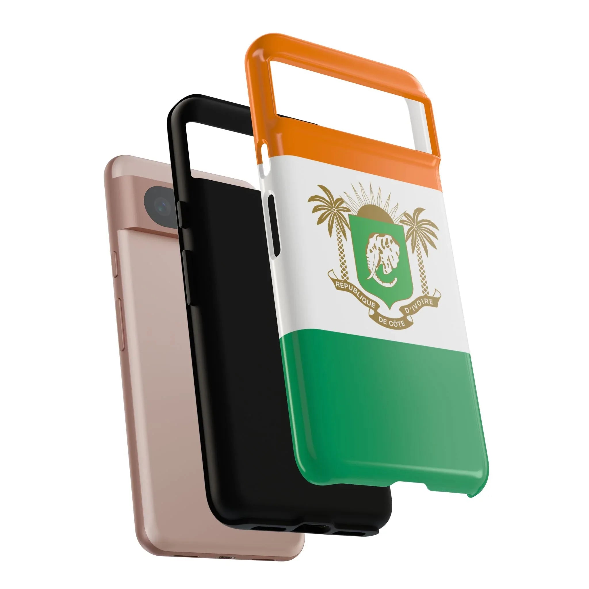 Ivory Coast Flag Tough Phone Case — Côte d&